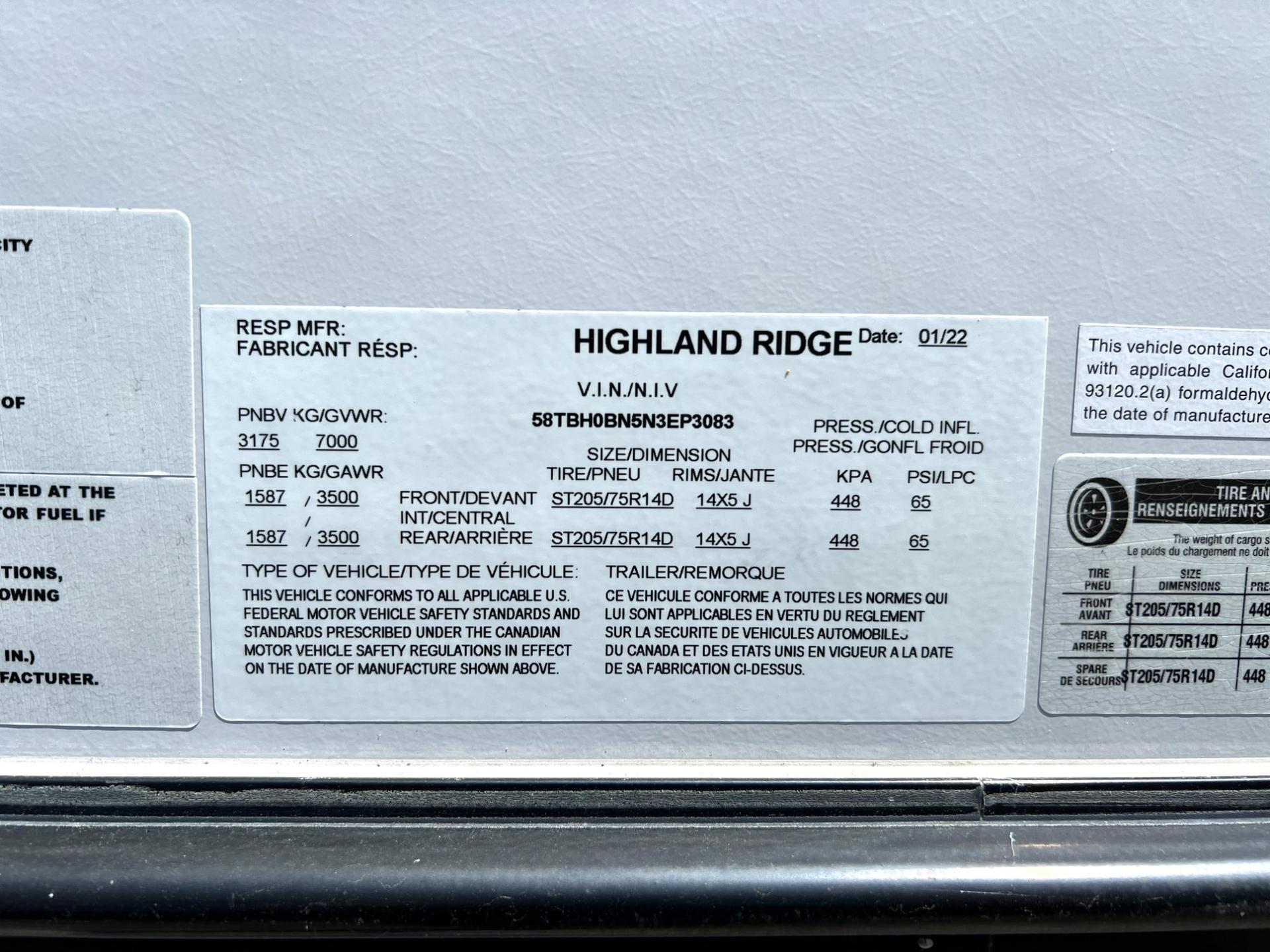 2022 Highland Ridge 2022 Highland Ridge Open Range - thumbnail 8