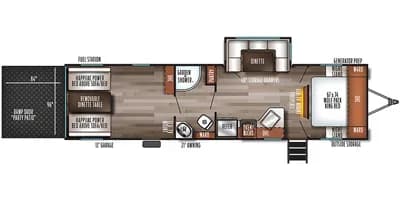 2021 Forest River 2021 Forest River Cherokee Wolf Pack - thumbnail 2