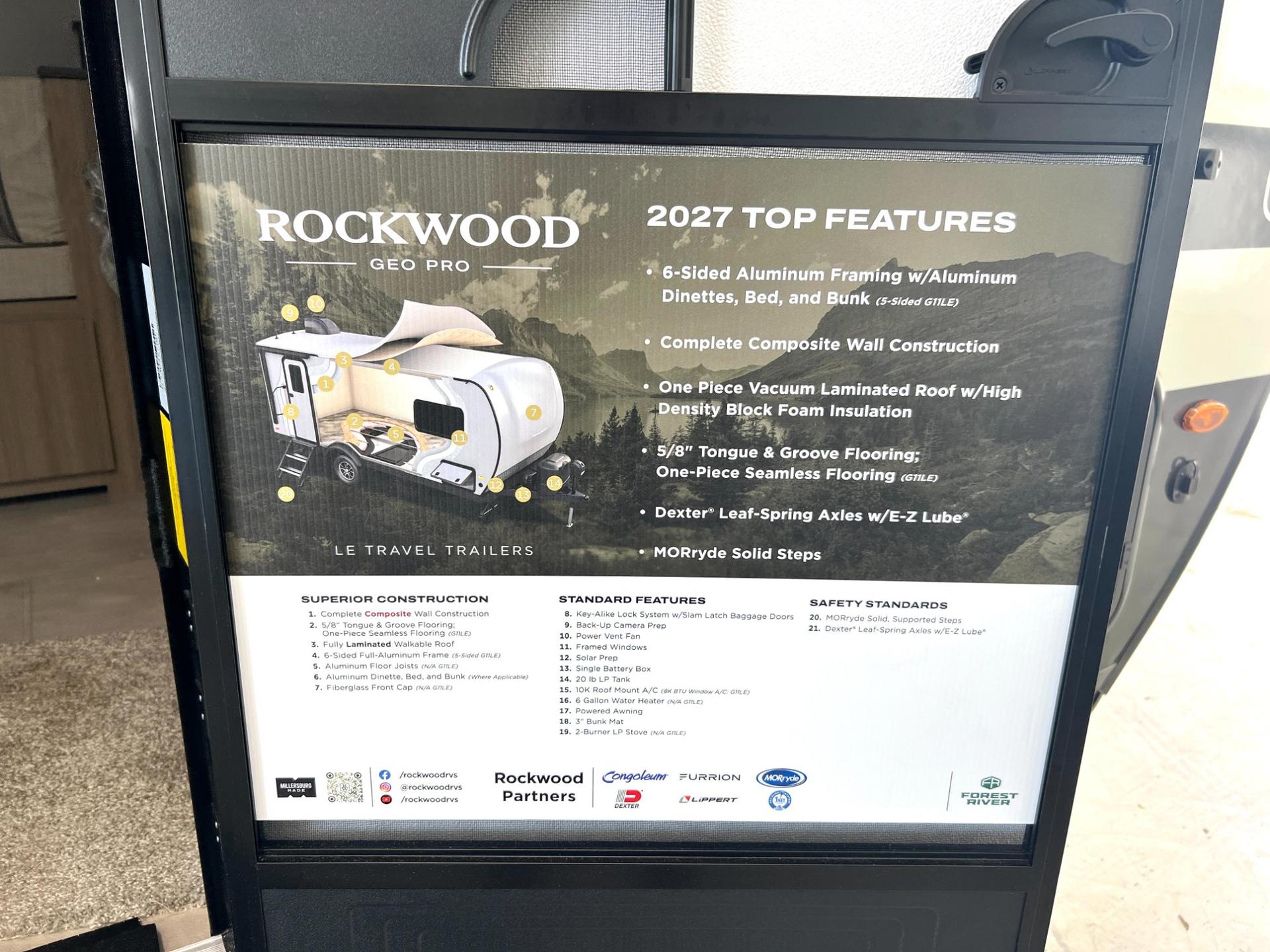 2027 Forest River 2027 Forest River ROCKWOOD GEO PRO - thumbnail 11