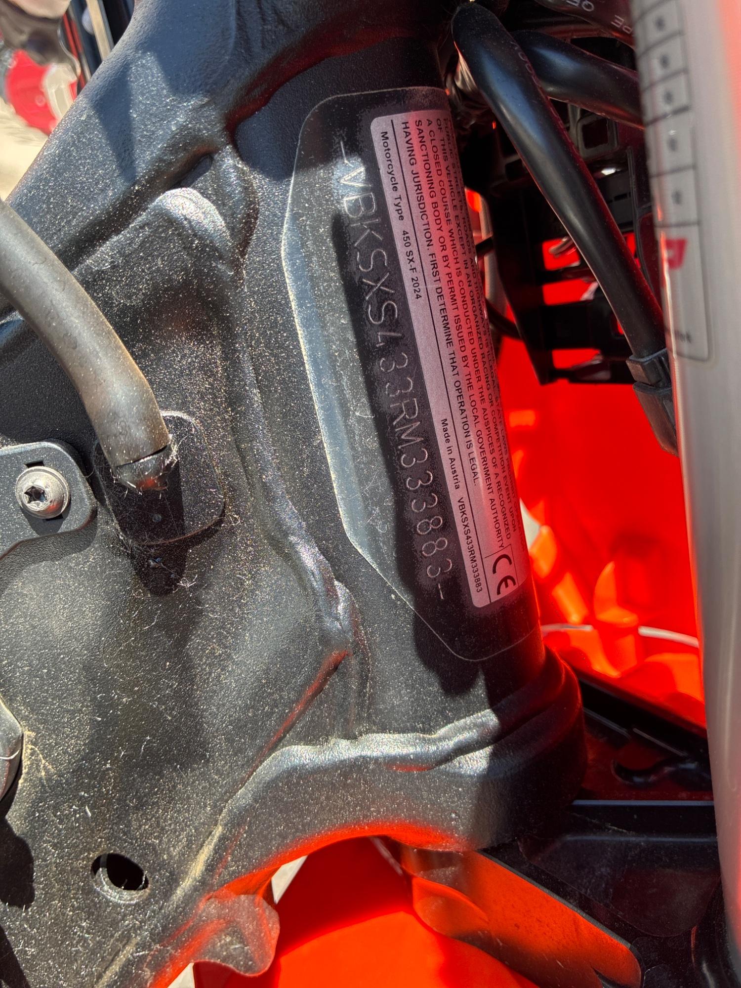2024 KTM 2024 KTM 450 SX-F - thumbnail 9
