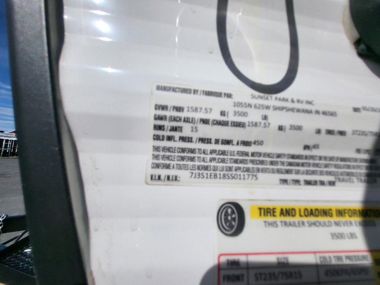 2025 Sunset Park RV 2025 Sunset Park RV Sunray - thumbnail 14