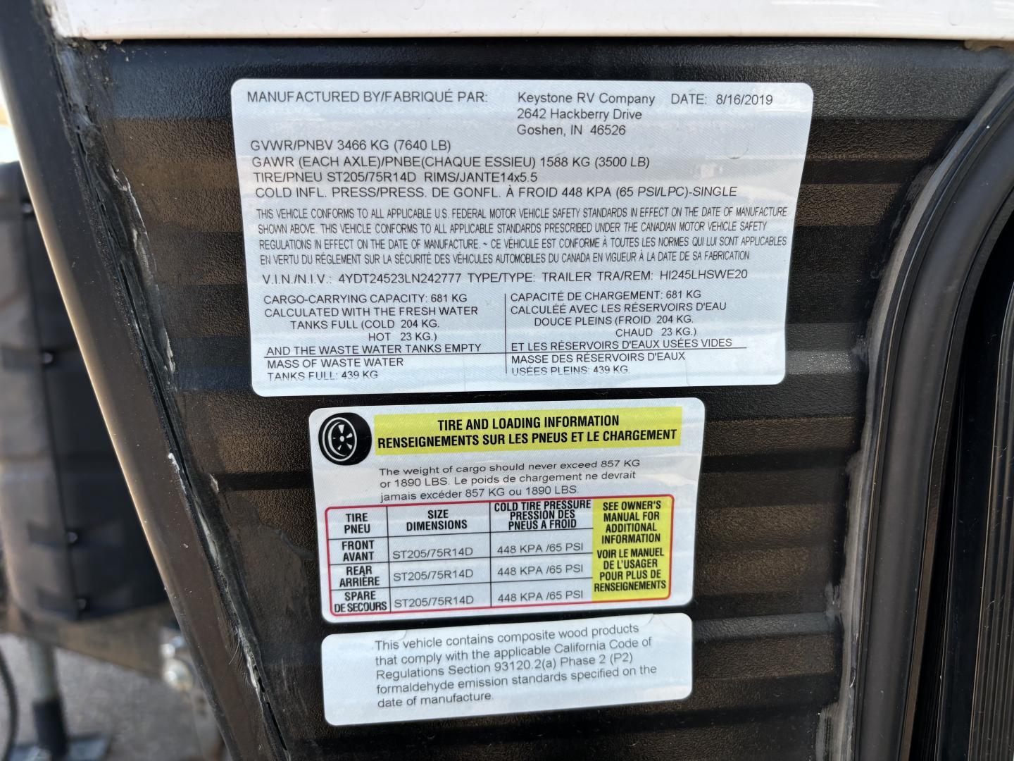 2020 Keystone RV 2020 Keystone RV Hideout - thumbnail 39