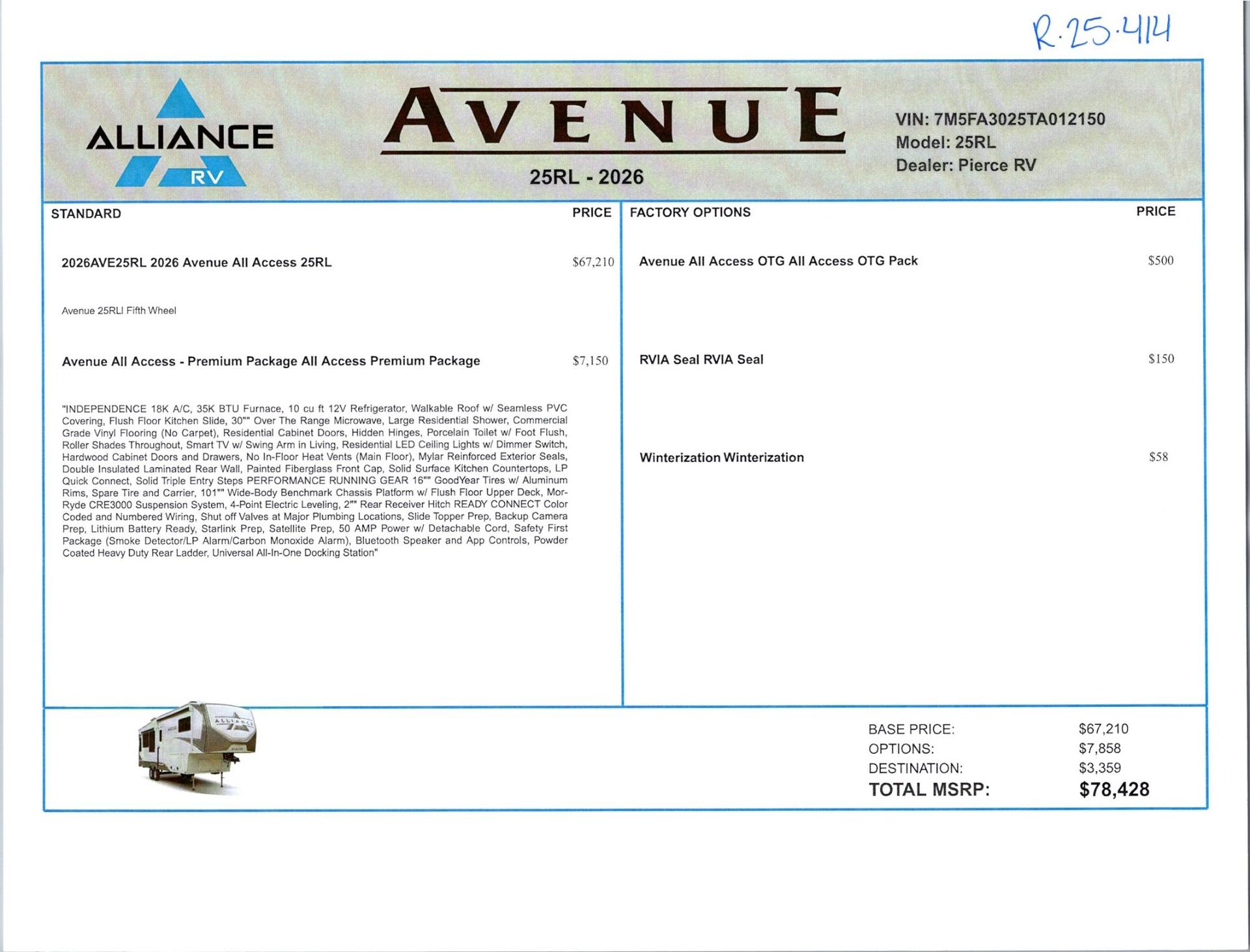 2026 Alliance 2026 Alliance Avenue - thumbnail 26