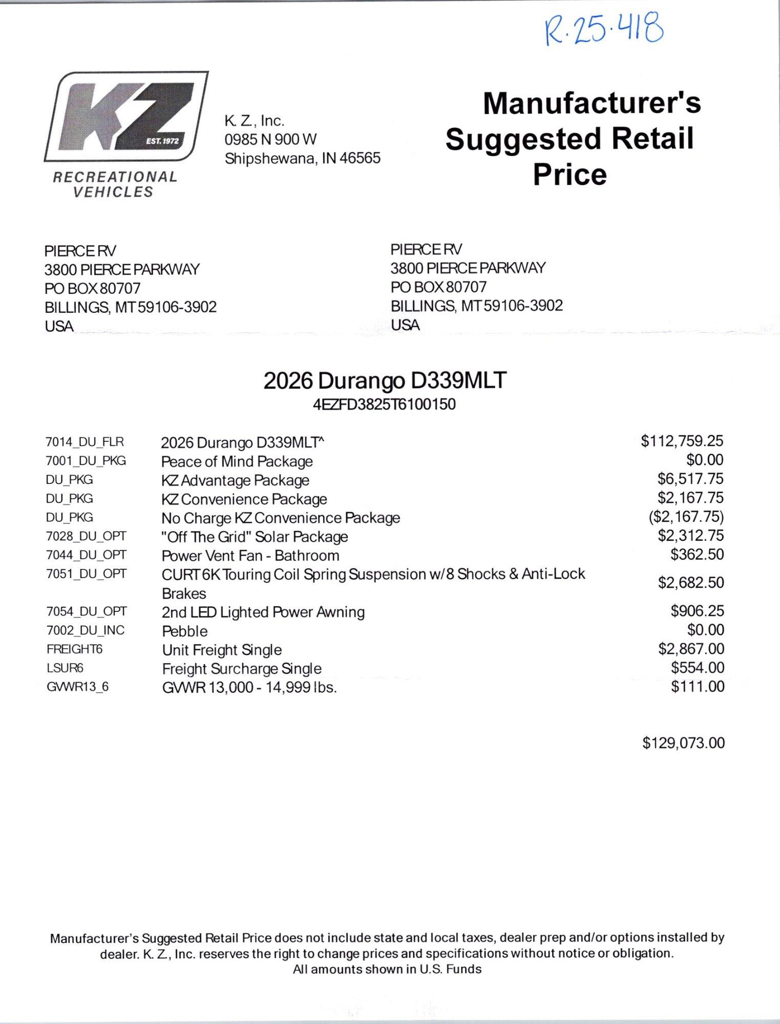 2026 K-Z 2026 K-Z Durango - thumbnail 26