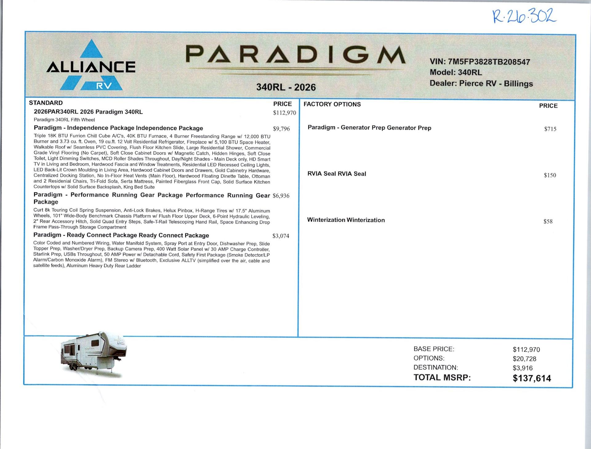 2026 Alliance 2026 Alliance Paradigm - thumbnail 30