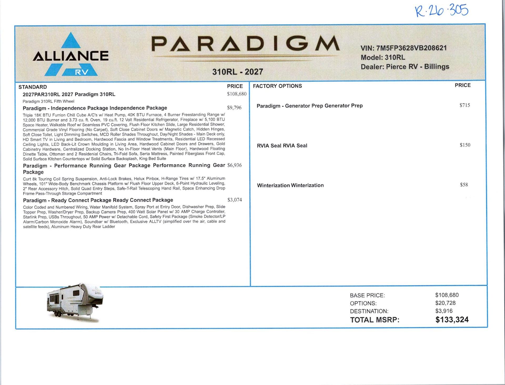 2027 Alliance 2027 Alliance Paradigm - thumbnail 52