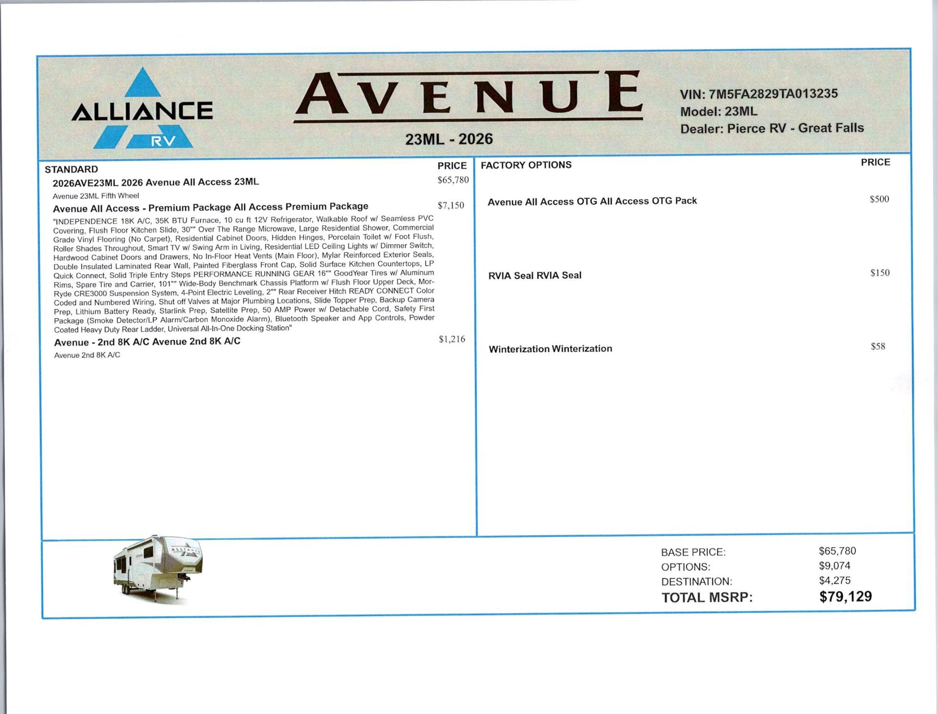2026 Alliance 2026 Alliance Avenue - thumbnail 43