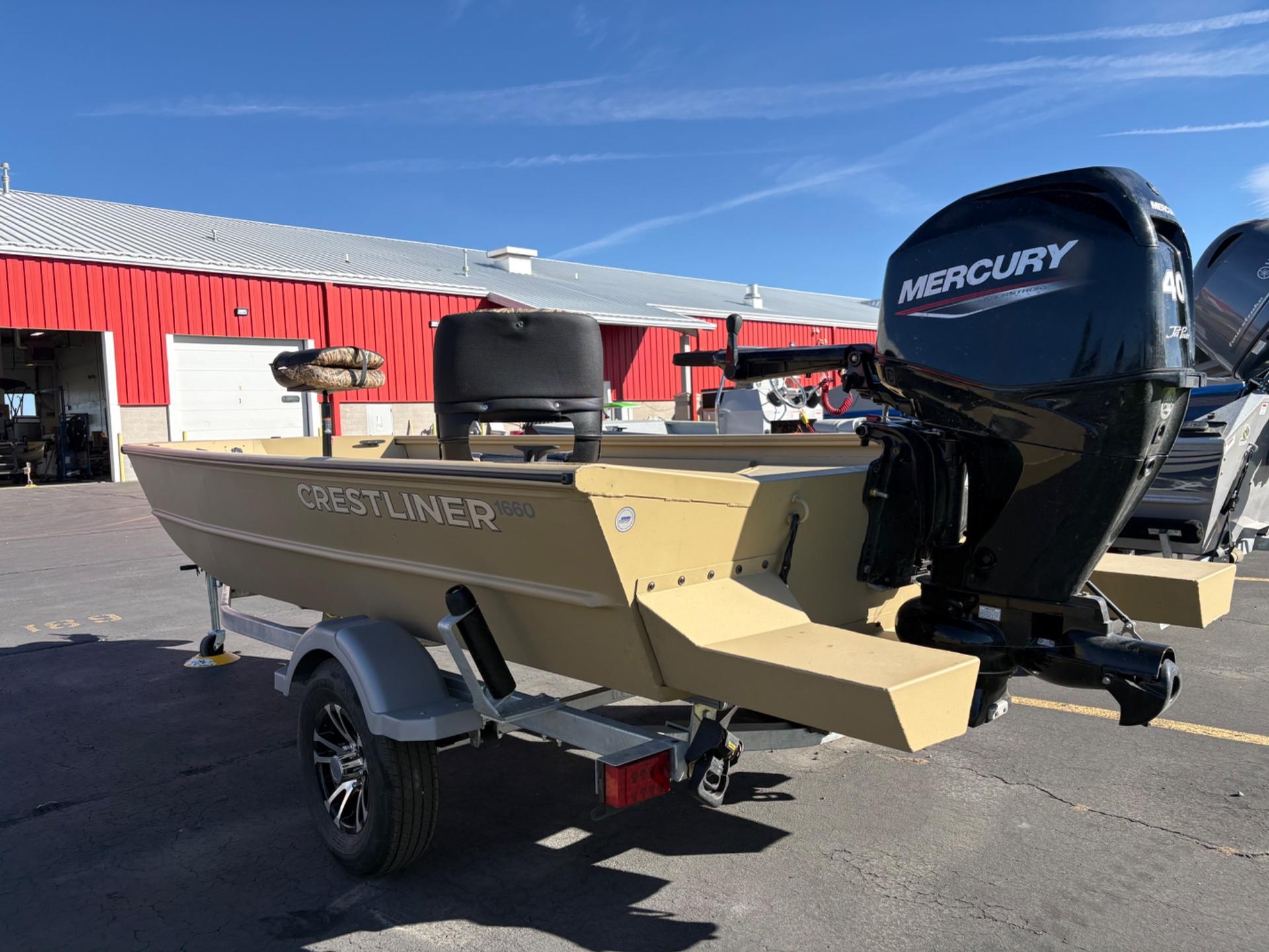2027 Crestliner 2027 Crestliner 1660 Retriever Jon Deluxe Tiller - thumbnail 2
