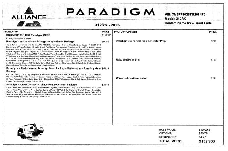 2026 Alliance 2026 Alliance Paradigm - thumbnail 76