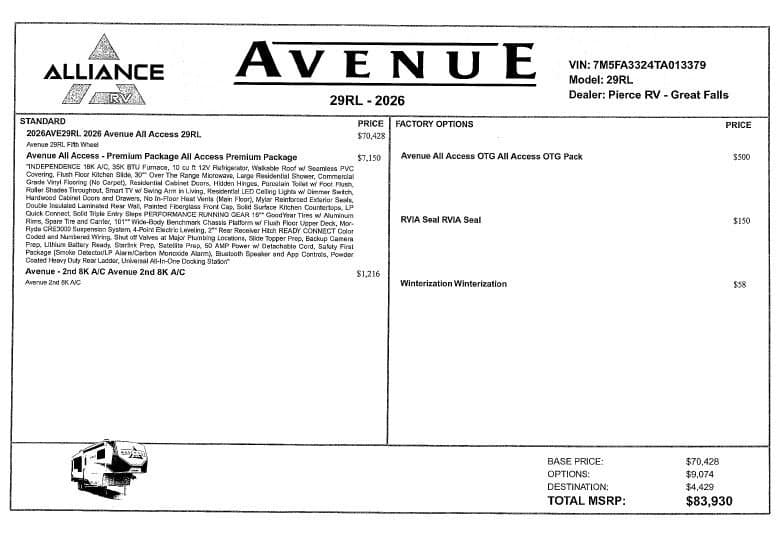 2026 Alliance 2026 Alliance Avenue - thumbnail 39