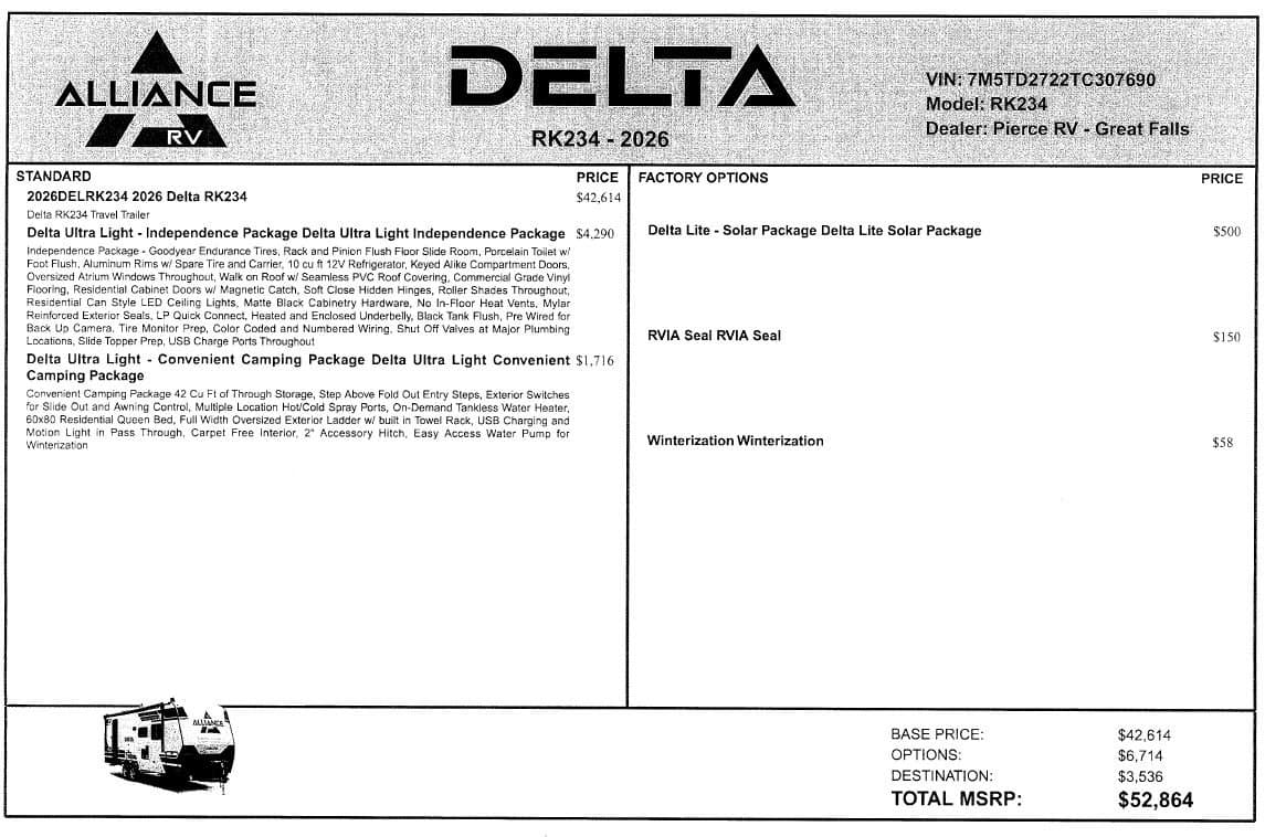 2026 Alliance 2026 Alliance Delta Ultralite - thumbnail 12