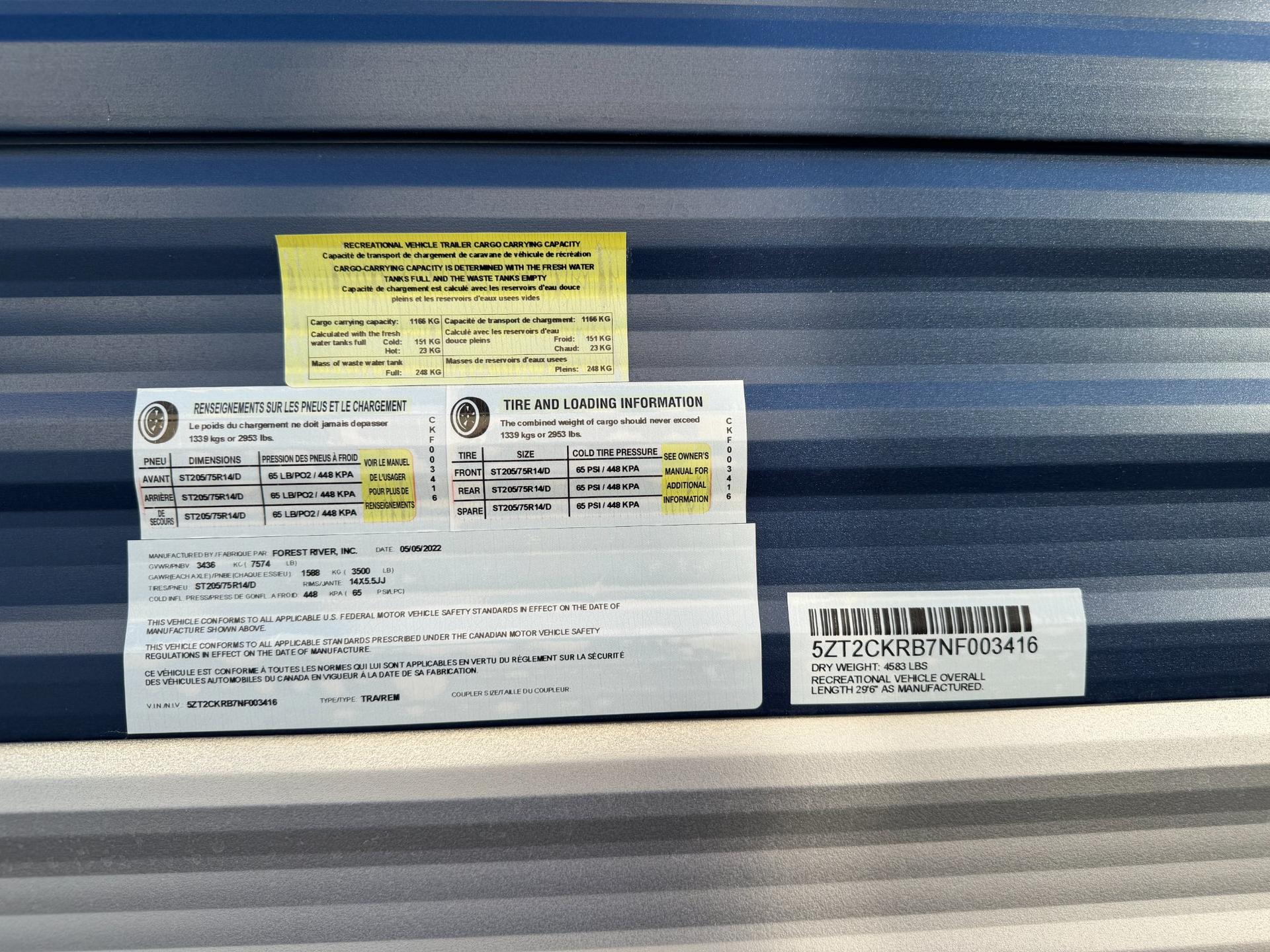 2022 Forest River 2022 Forest River Cherokee Grey Wolf - thumbnail 17