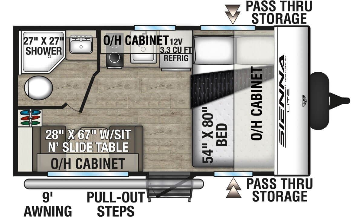 2026 Venture RV 2026 Venture RV Sienna Lite - thumbnail 4