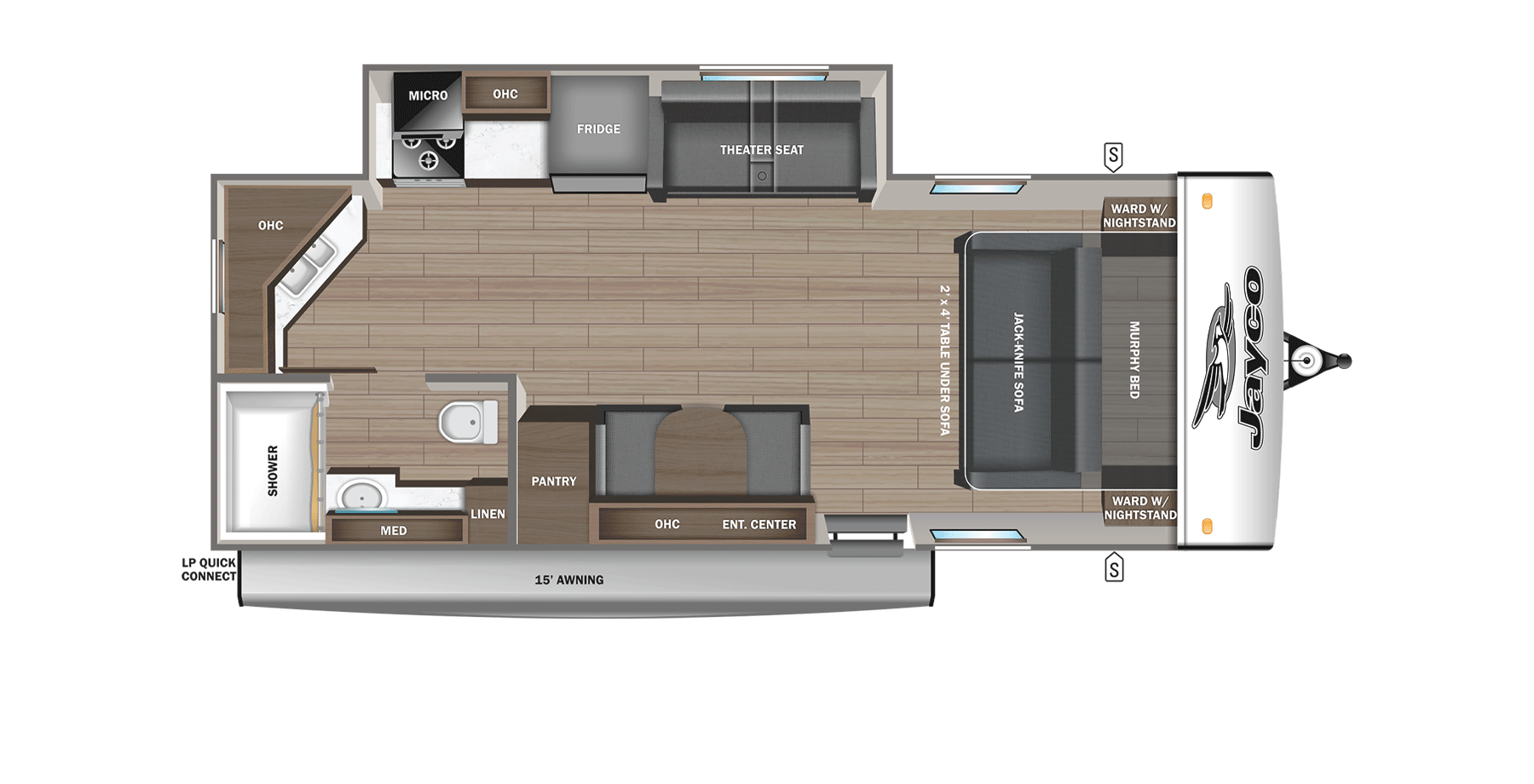 2027 Jayco 2027 Jayco Jay Feather - thumbnail 2