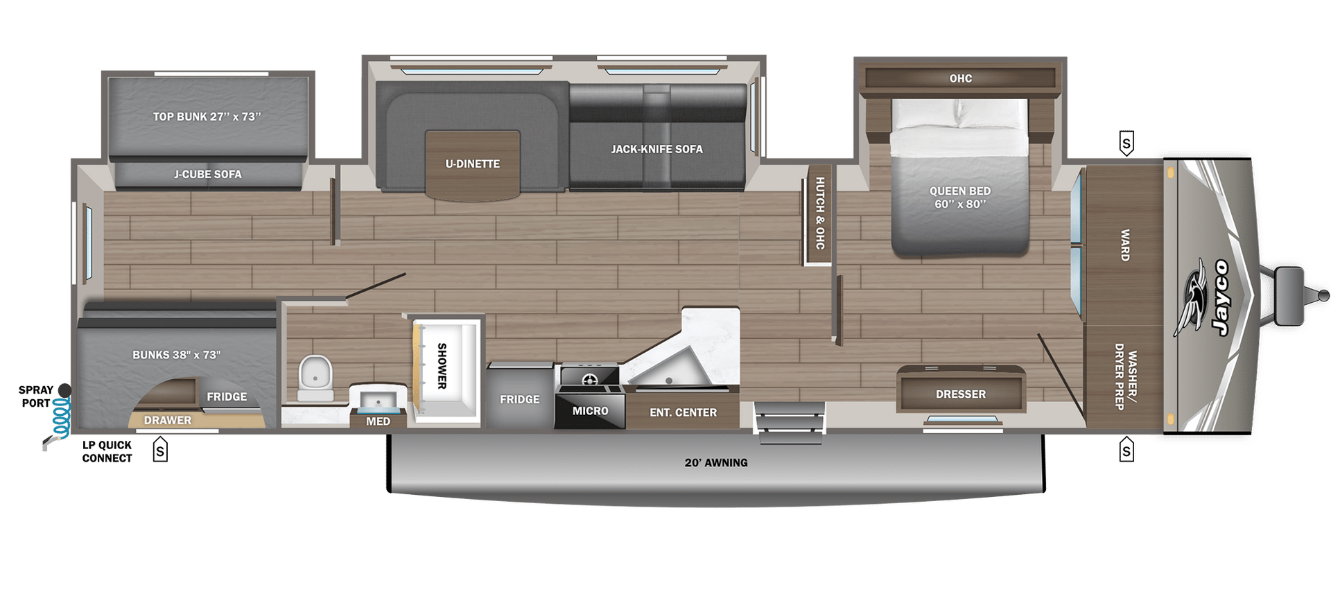 2027 Jayco 2027 Jayco Jay Flight - thumbnail 2