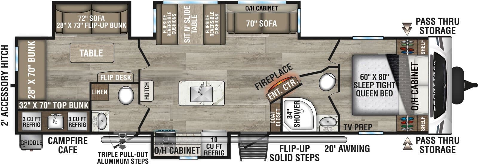 2024 Venture RV 2024 Venture RV SportTrek Touring - thumbnail 3