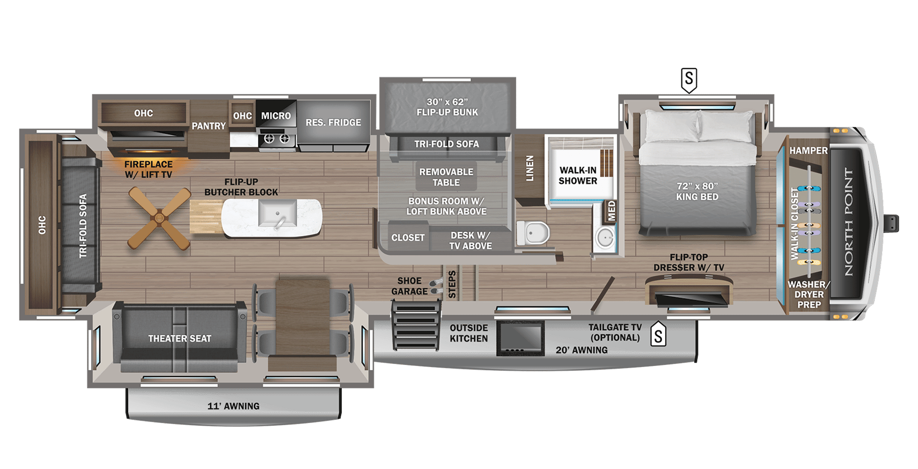2023 Jayco 2023 Jayco North Point - thumbnail 2