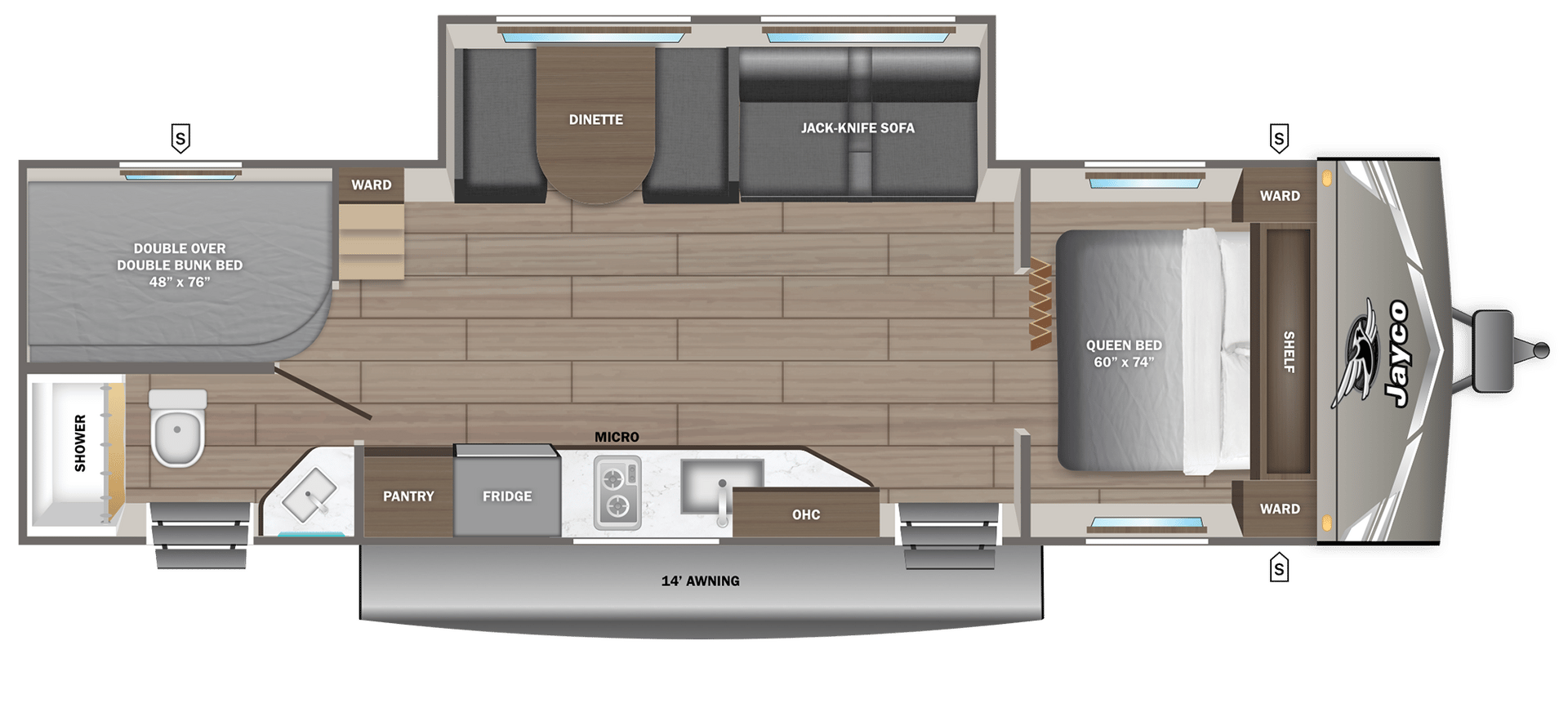 2027 Jayco 2027 Jayco Jay Flight - thumbnail 2