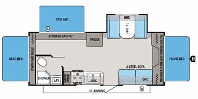 2014 Jayco 2014 Jayco Jay Feather Lite - thumbnail 2
