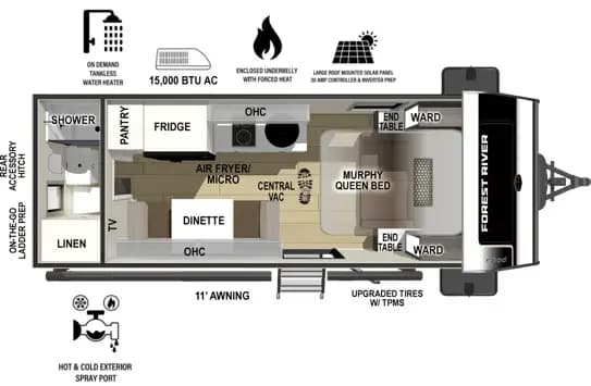 2027 Forest River 2027 Forest River R-Pod RPOD - thumbnail 2