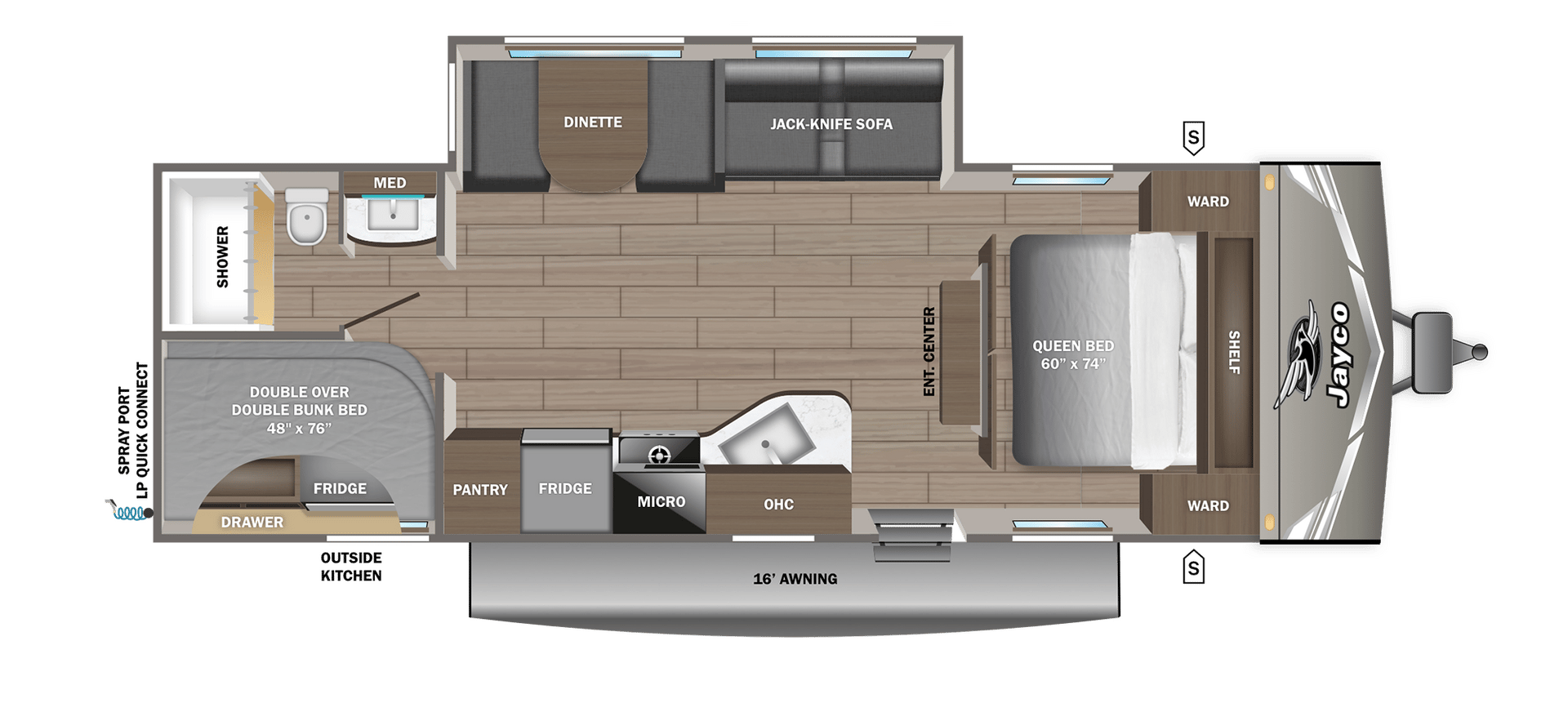 2027 Jayco 2027 Jayco Jay Flight SLX - thumbnail 2