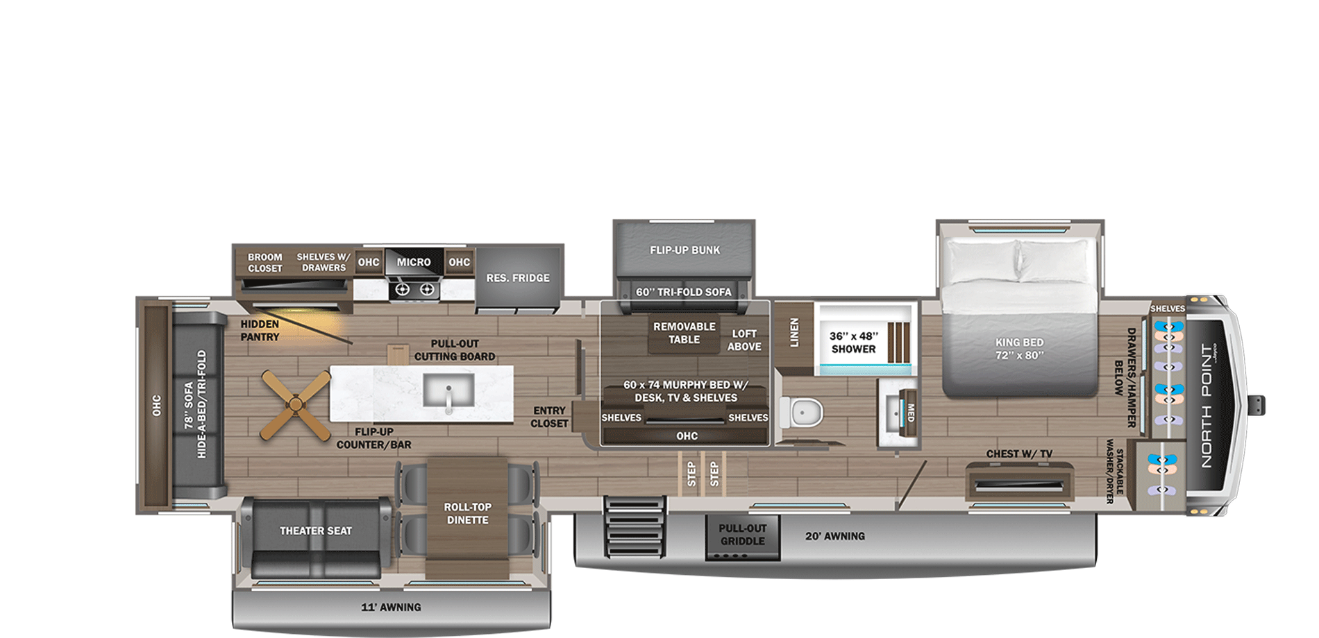 2026 Jayco 2026 Jayco North Point - thumbnail 2