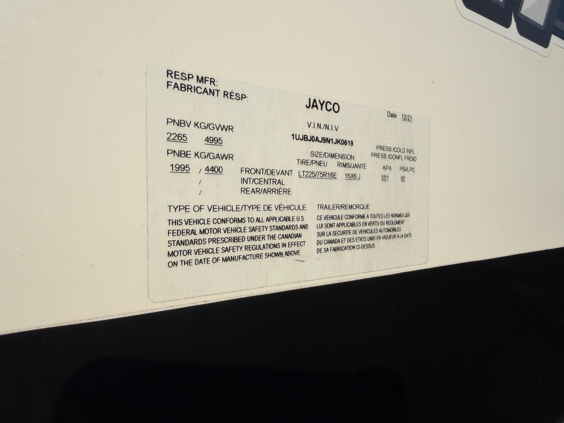 2022 Jayco 2022 Jayco Jay Feather MICRO 171 BH - thumbnail 16