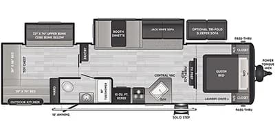 2023 Keystone 2023 Keystone Hideout - thumbnail 2