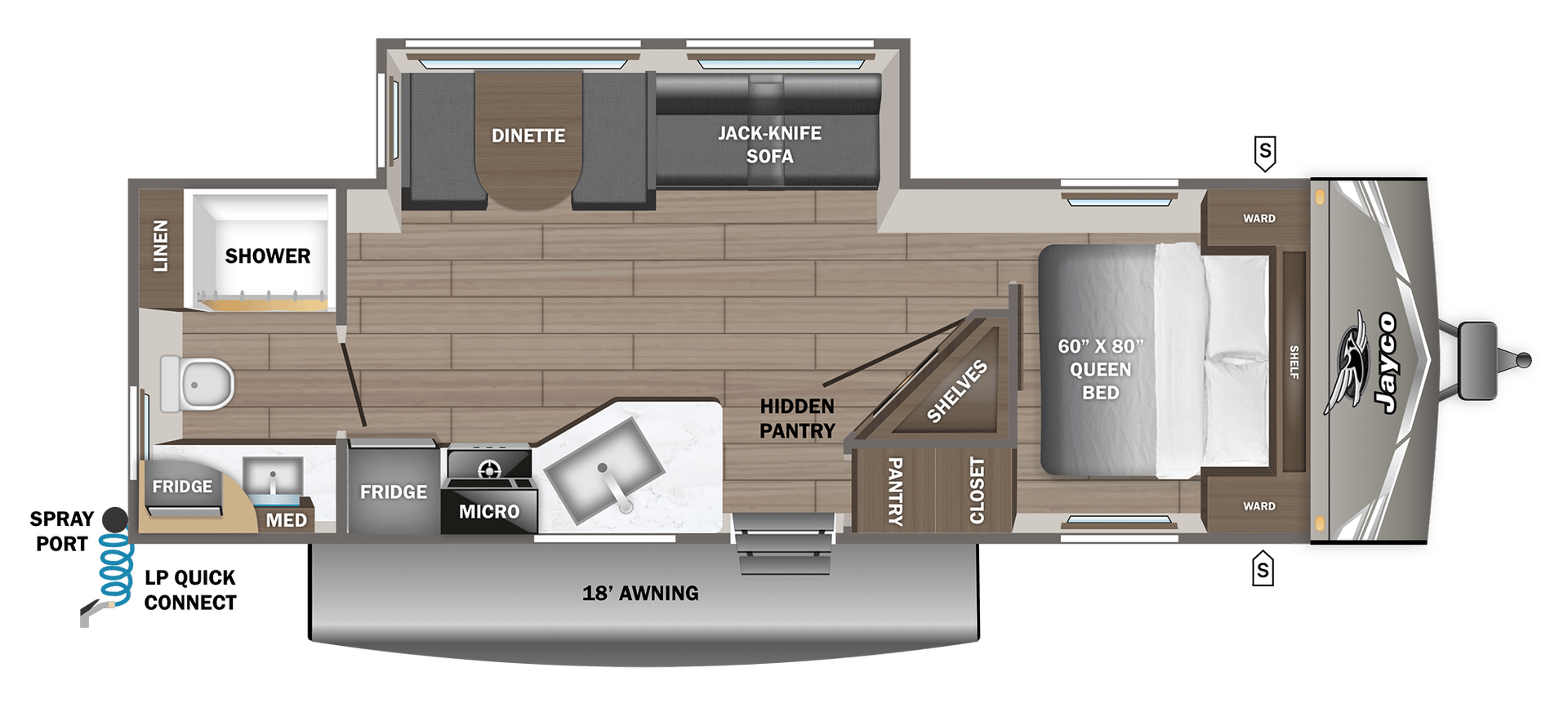 2027 Jayco 2027 Jayco Jay Flight - thumbnail 2
