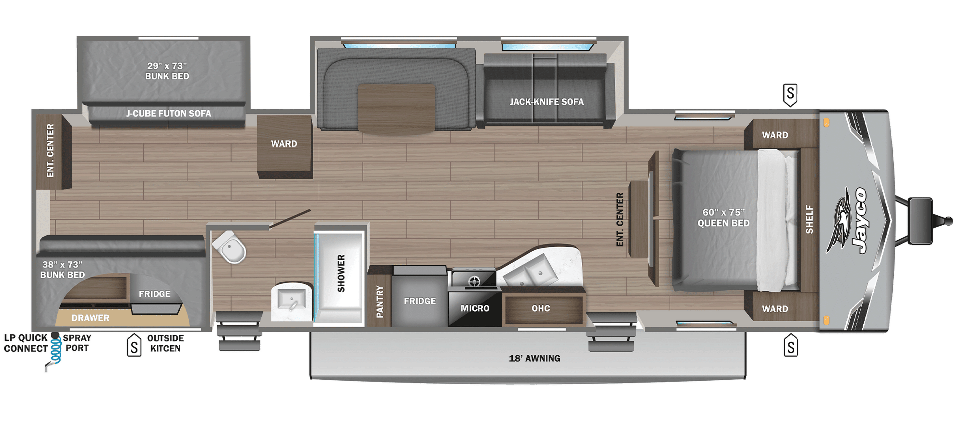 2027 Jayco 2027 Jayco Jay Flight - thumbnail 2