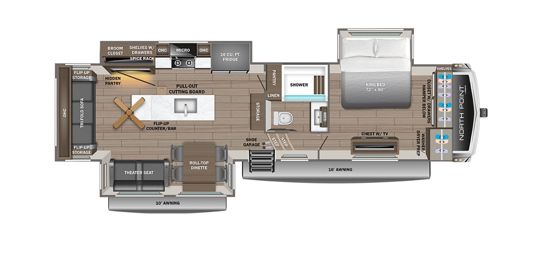 2027 Jayco 2027 Jayco North Point - thumbnail 2