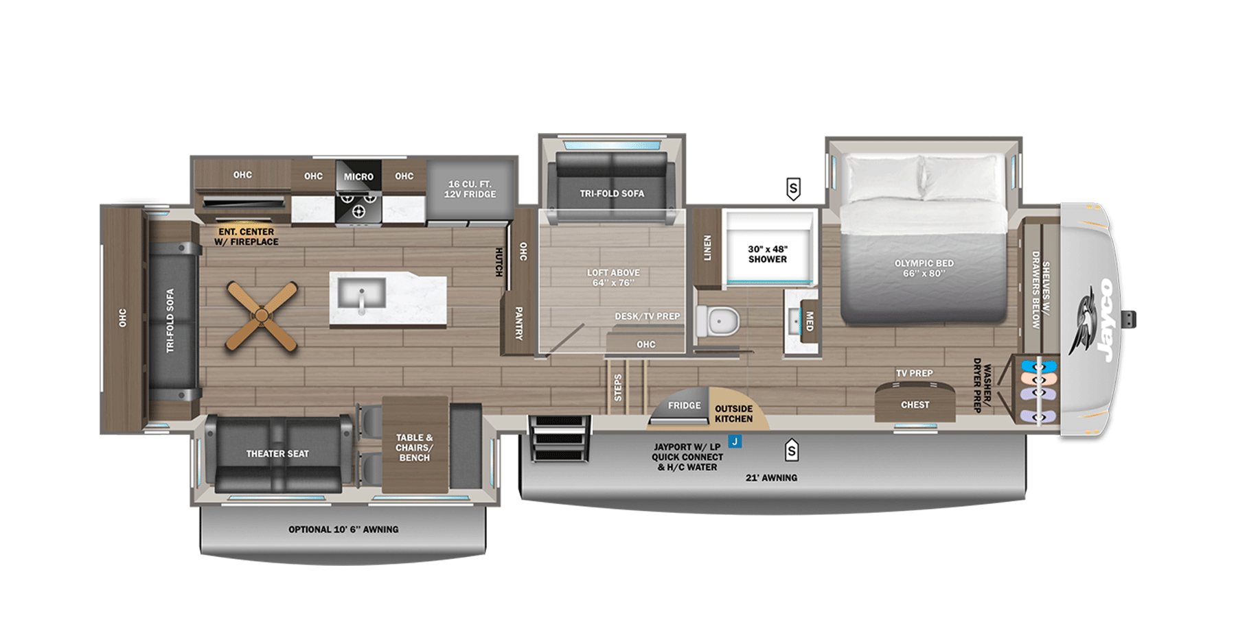 2027 Jayco 2027 Jayco Eagle - thumbnail 2