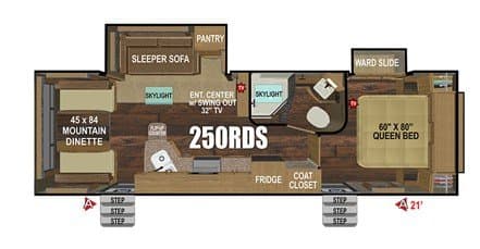 2022 Blackstone OUTDOORS RV BLACKSTONE 250RDS