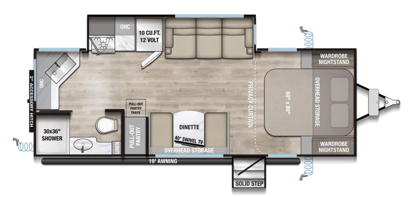 2026 Alliance RV Delta ML226 floorplan