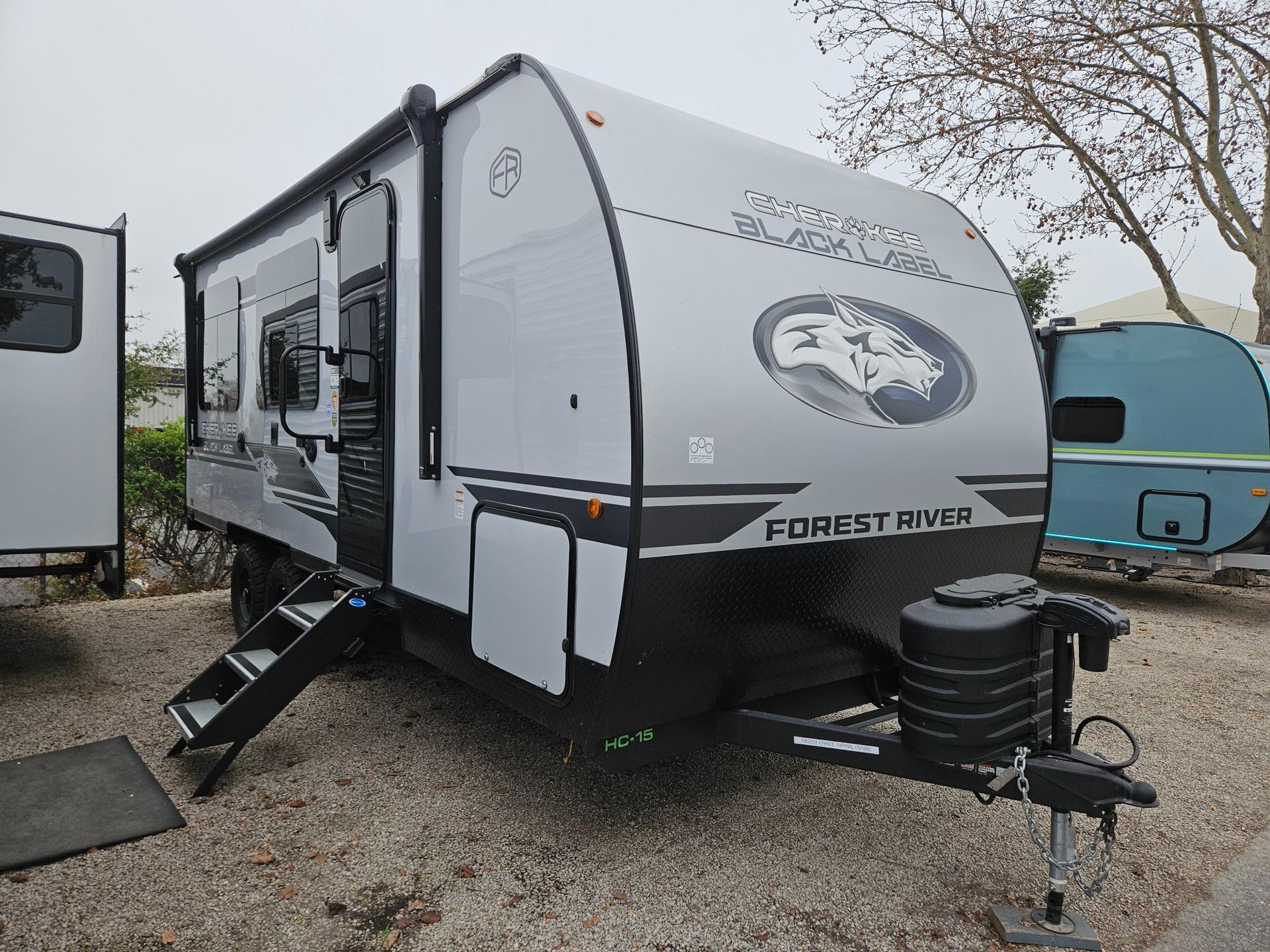 2026 Forest River Cherokee Grey Wolf Black Label Toy Hauler 18RRBL