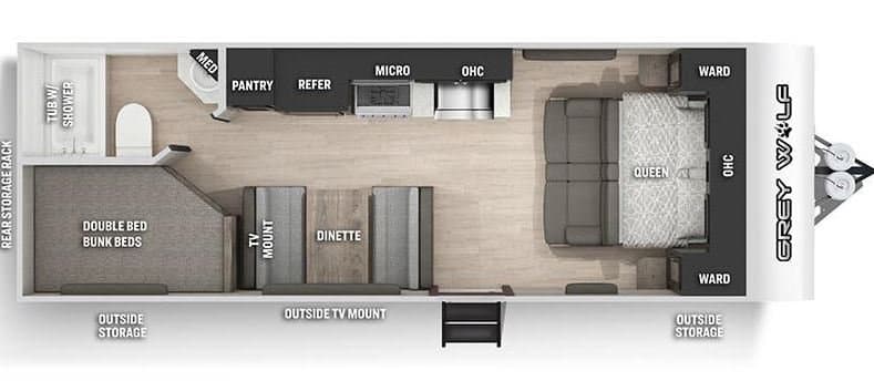 2022 Forest River RV 2022 Forest River RV Cherokee Grey Wolf - thumbnail 2