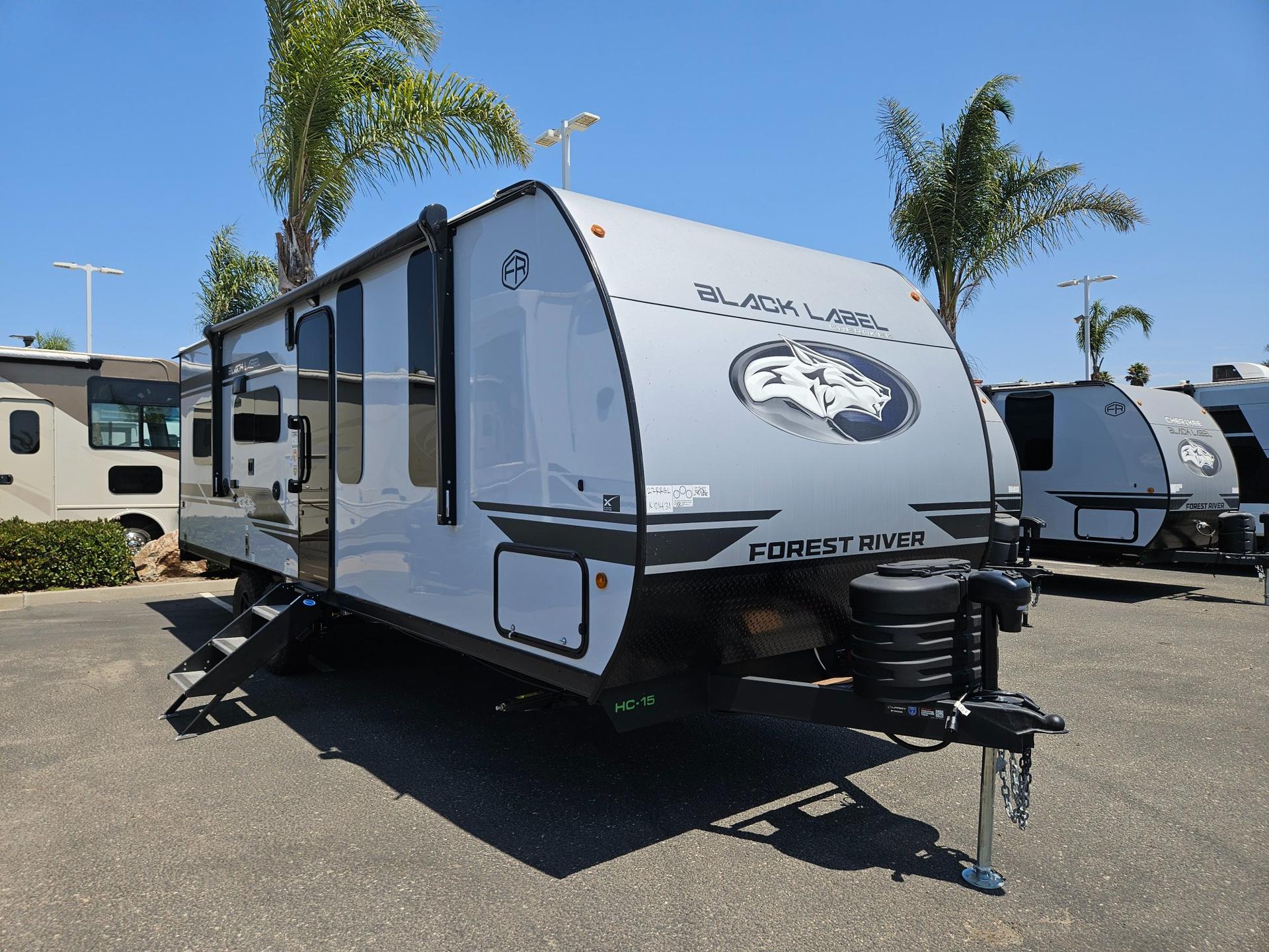 2027 Forest River RV Cherokee Grey Wolf Black Label 22RRBL
