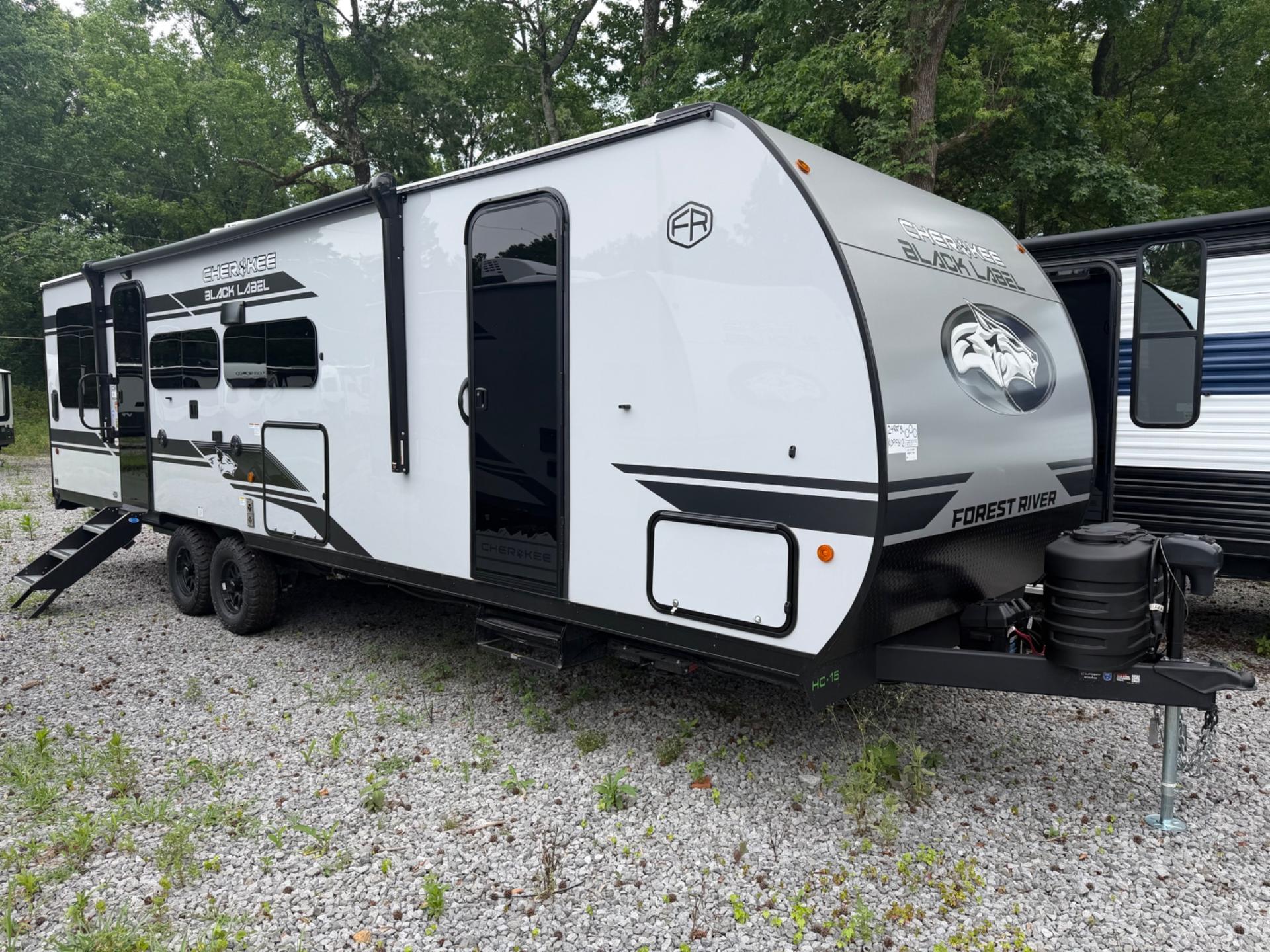 2026 Forest River Cherokee Grey Wolf Black Label Toy Hauler 24RRTBL