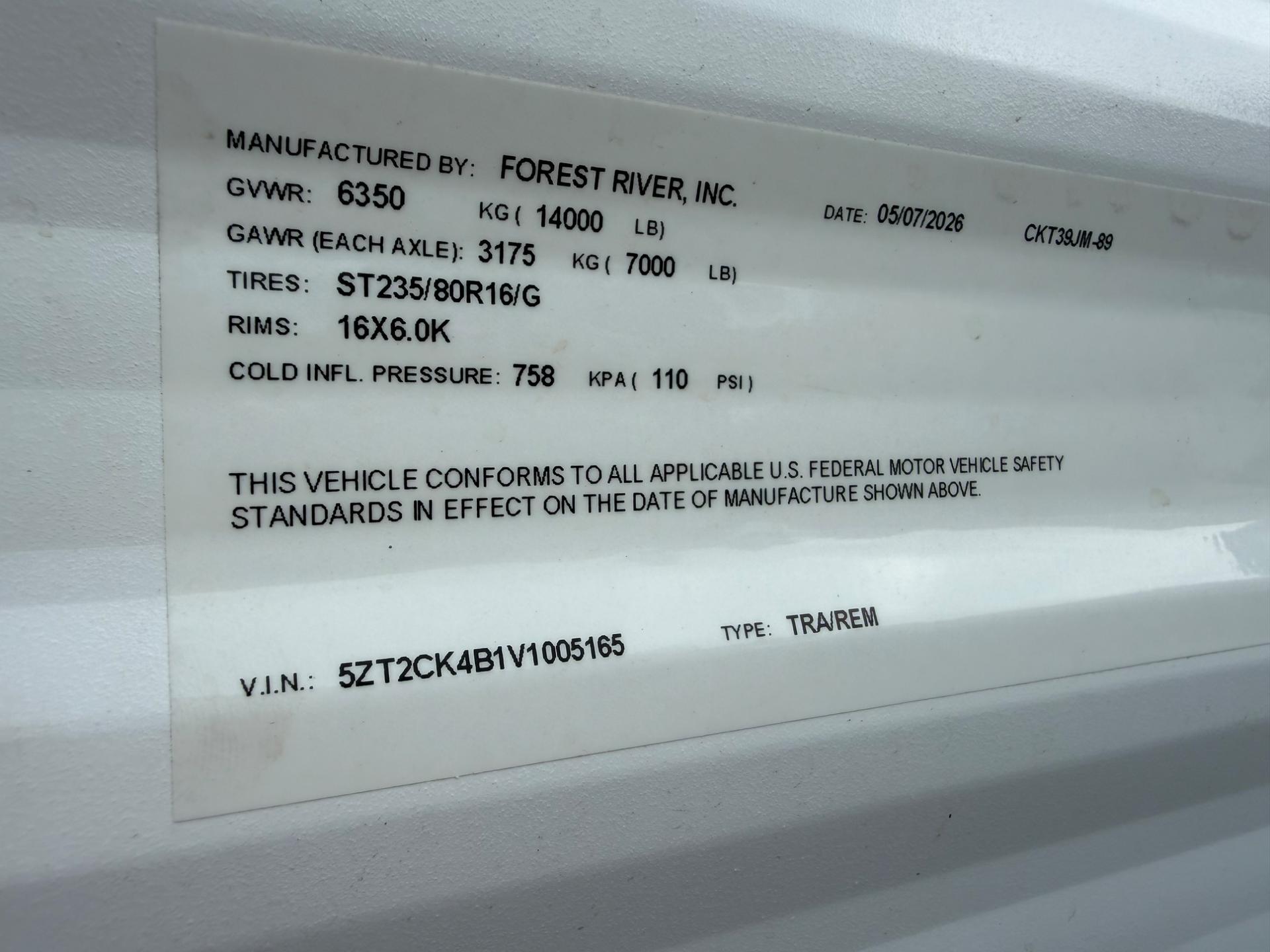 2027 Forest River 2027 Forest River Cherokee Timberwolf - thumbnail 24