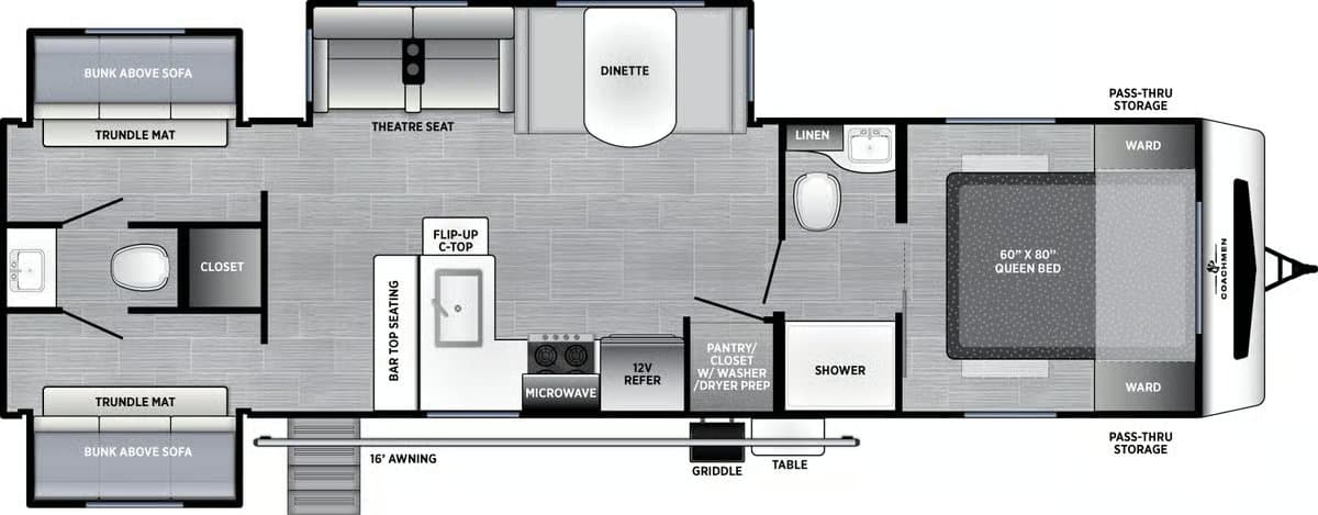 2026 Coachmen 2026 Coachmen Freedom Express Ultra Lite - thumbnail 2