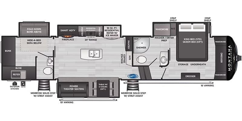 2024 Keystone RV 2024 Keystone RV Montana High Country - thumbnail 2