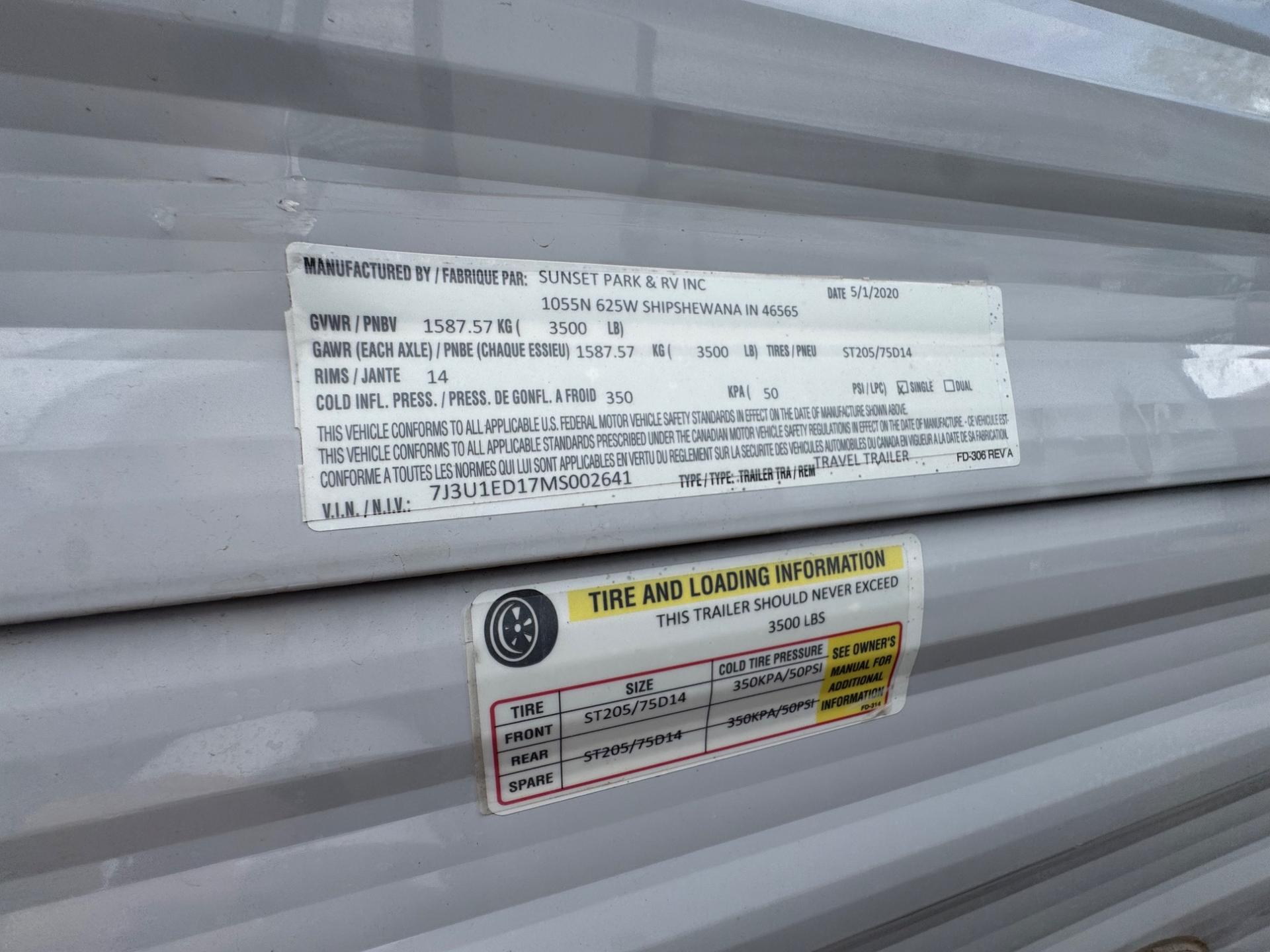 2021 Sunset Park 2021 Sunset Park Sun Lite - thumbnail 16