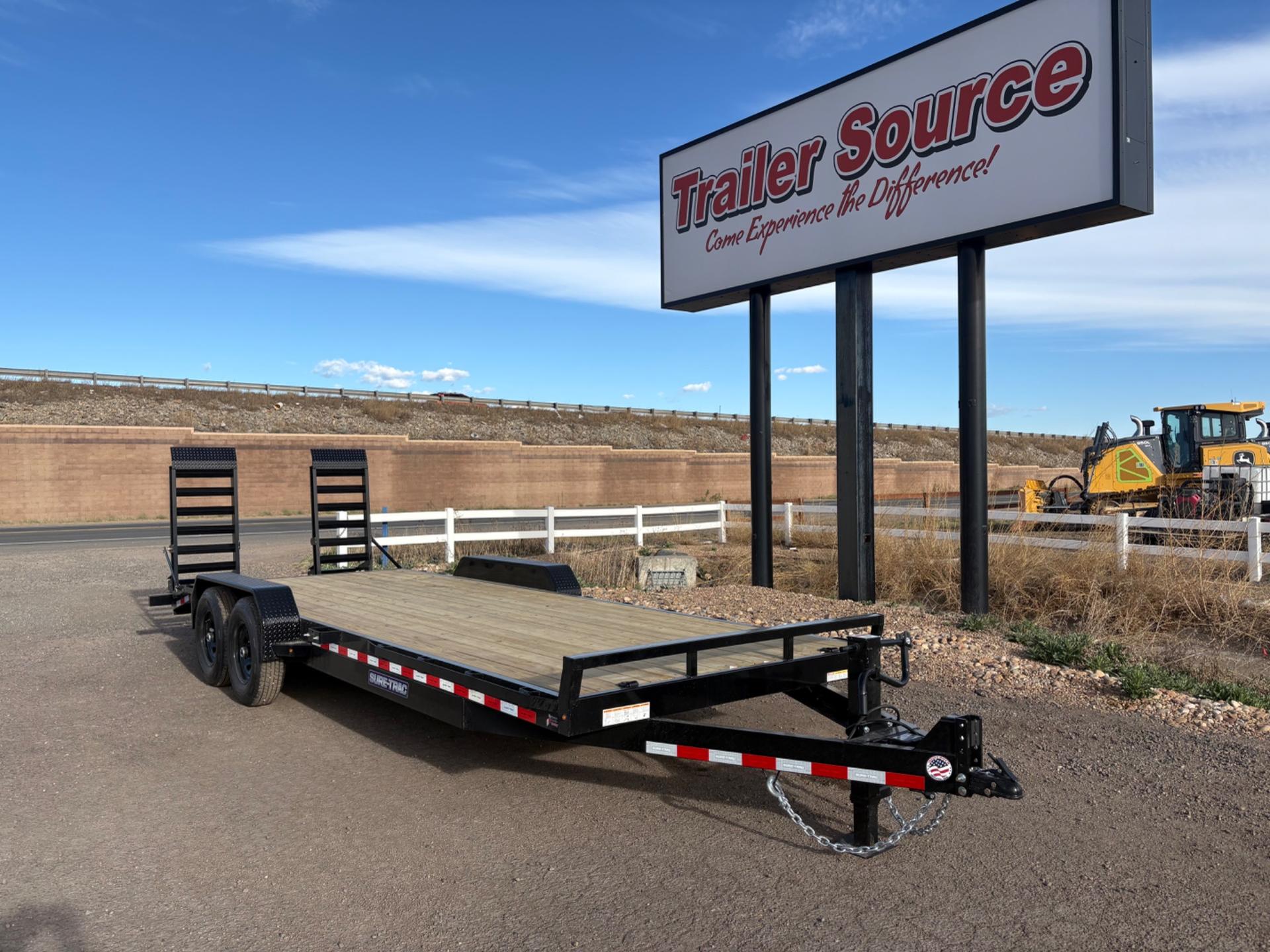 2026 Sure-Trac 7'x22' Channel Frame Equipment 14K - 7758