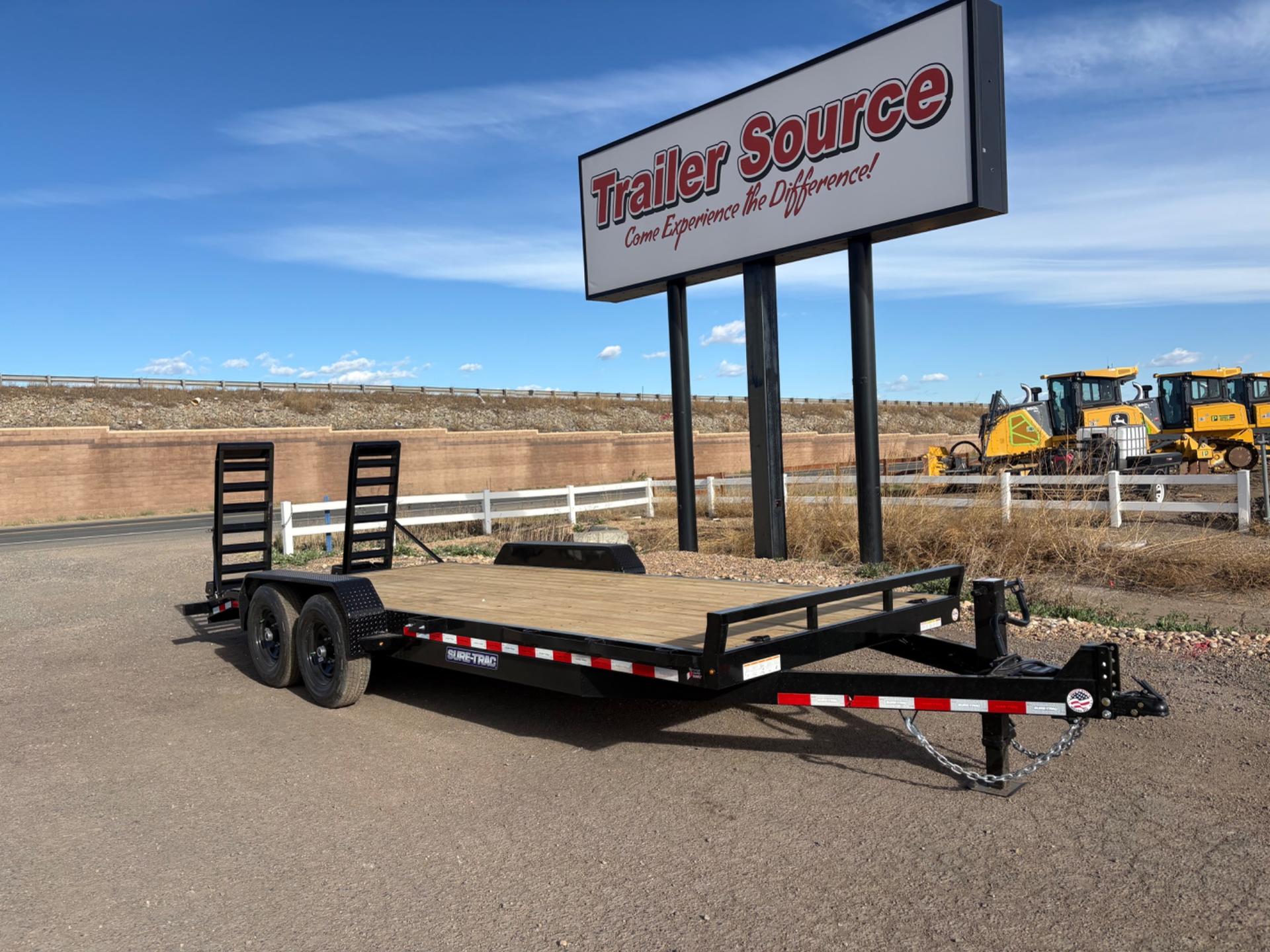 2026 Sure-Trac 7'x20' Channel Frame Equipment 14K - 7078