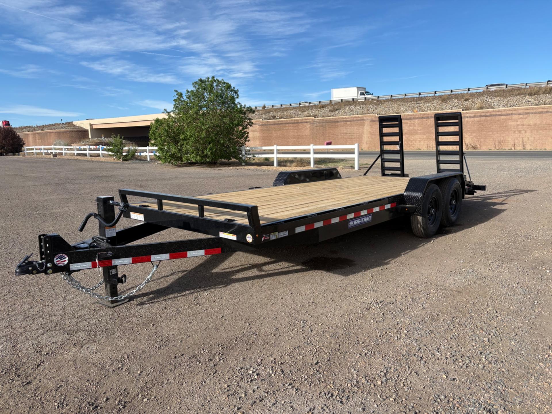 2026 Sure-Trac 2026 Sure-Trac 7'x20' Channel Frame Equipment 14K - 7078 - thumbnail 3