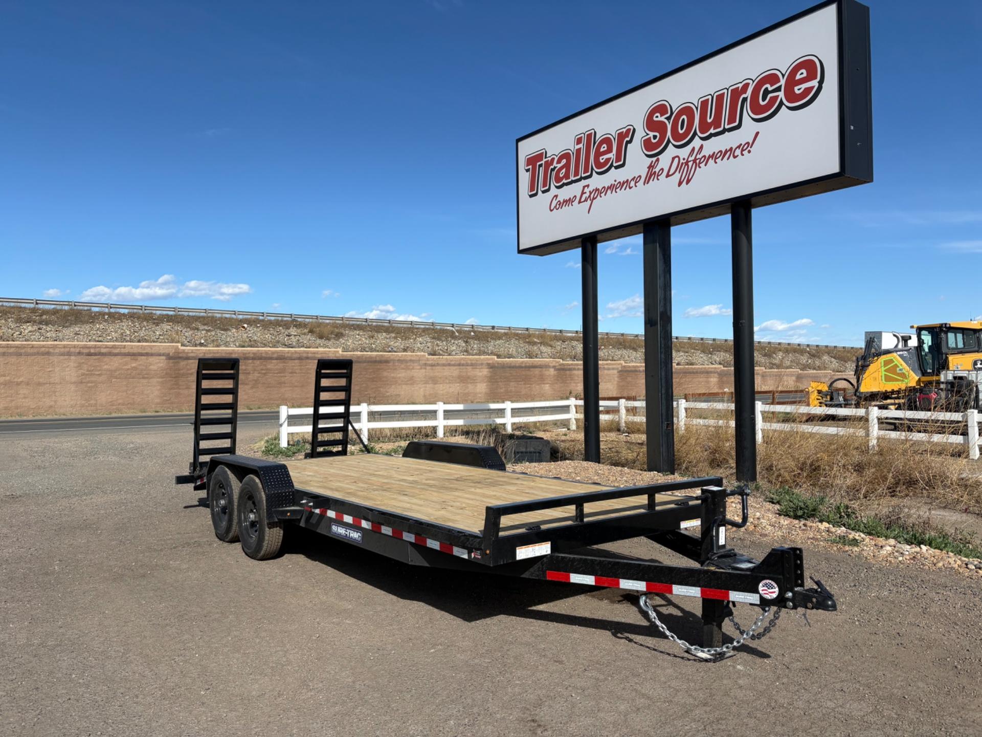 2026 Sure-Trac 7'x20' Channel Frame Equipment 14K - 7076