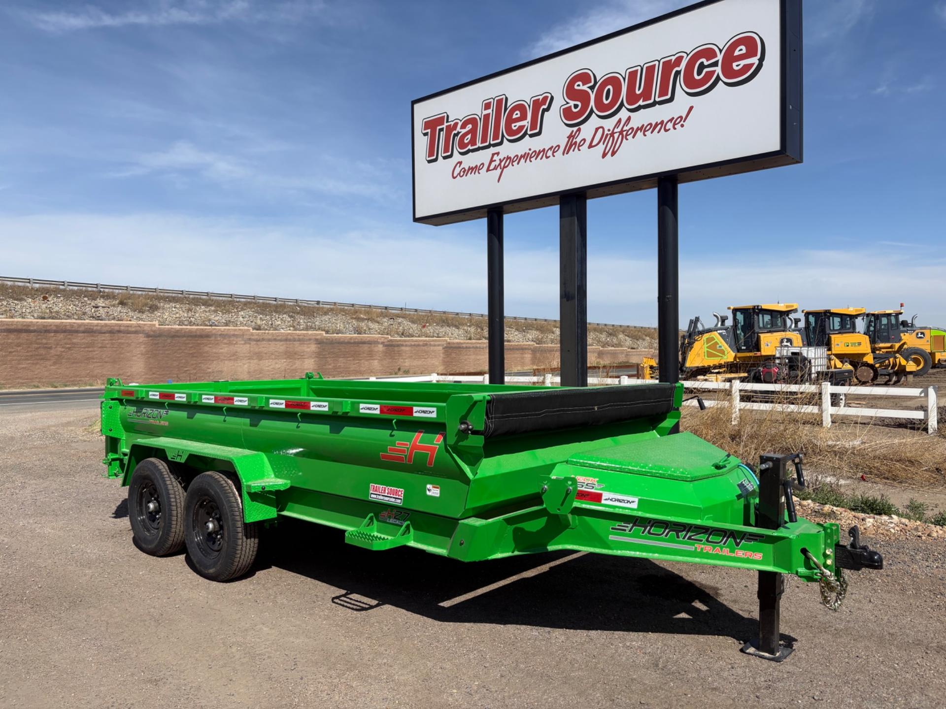 2026 Horizon Trailers 7' x 14' x 2' BP - HZ7 - 6907