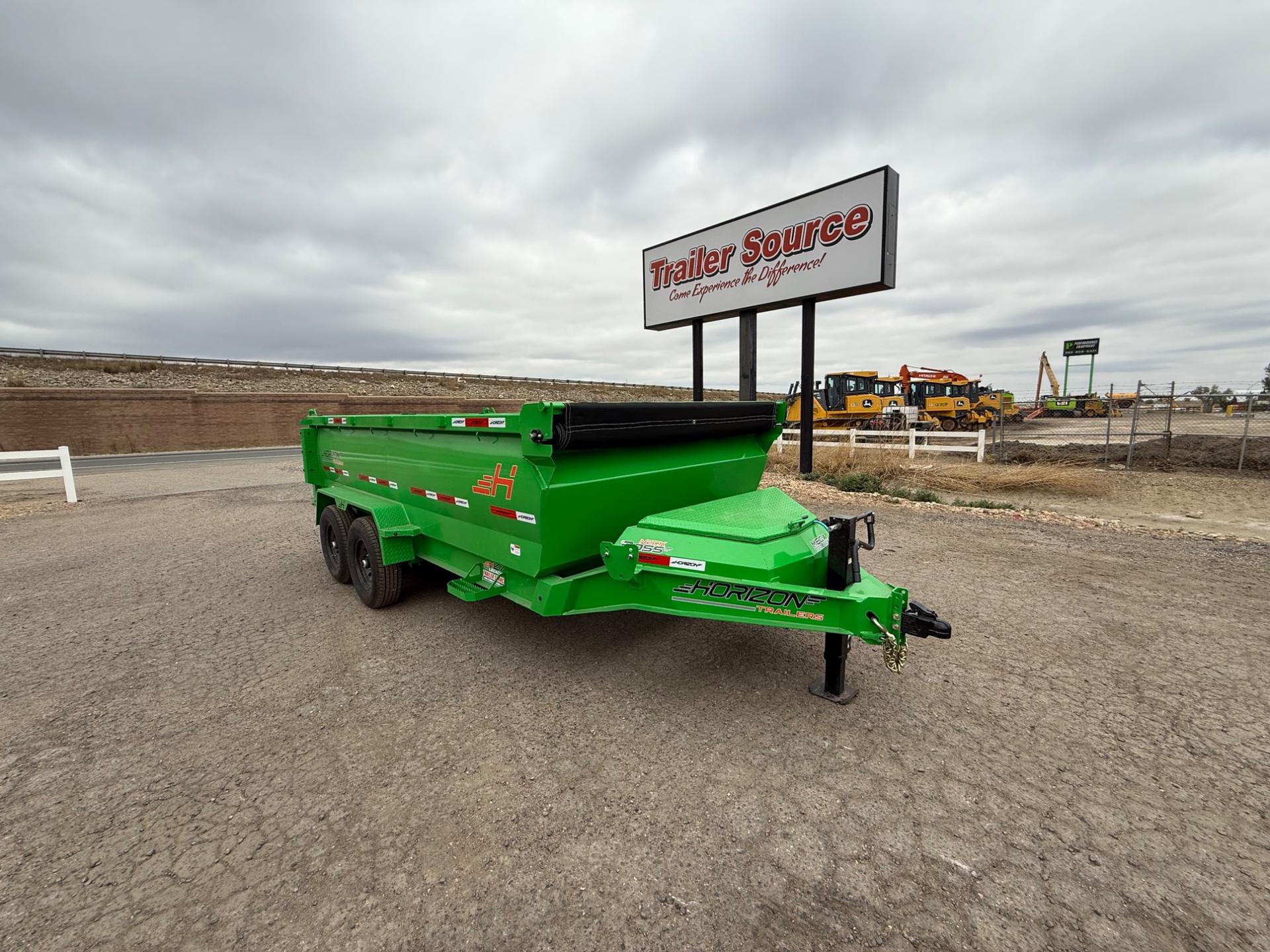 2026 Horizon Trailers 7'x14'x3' BP Dump