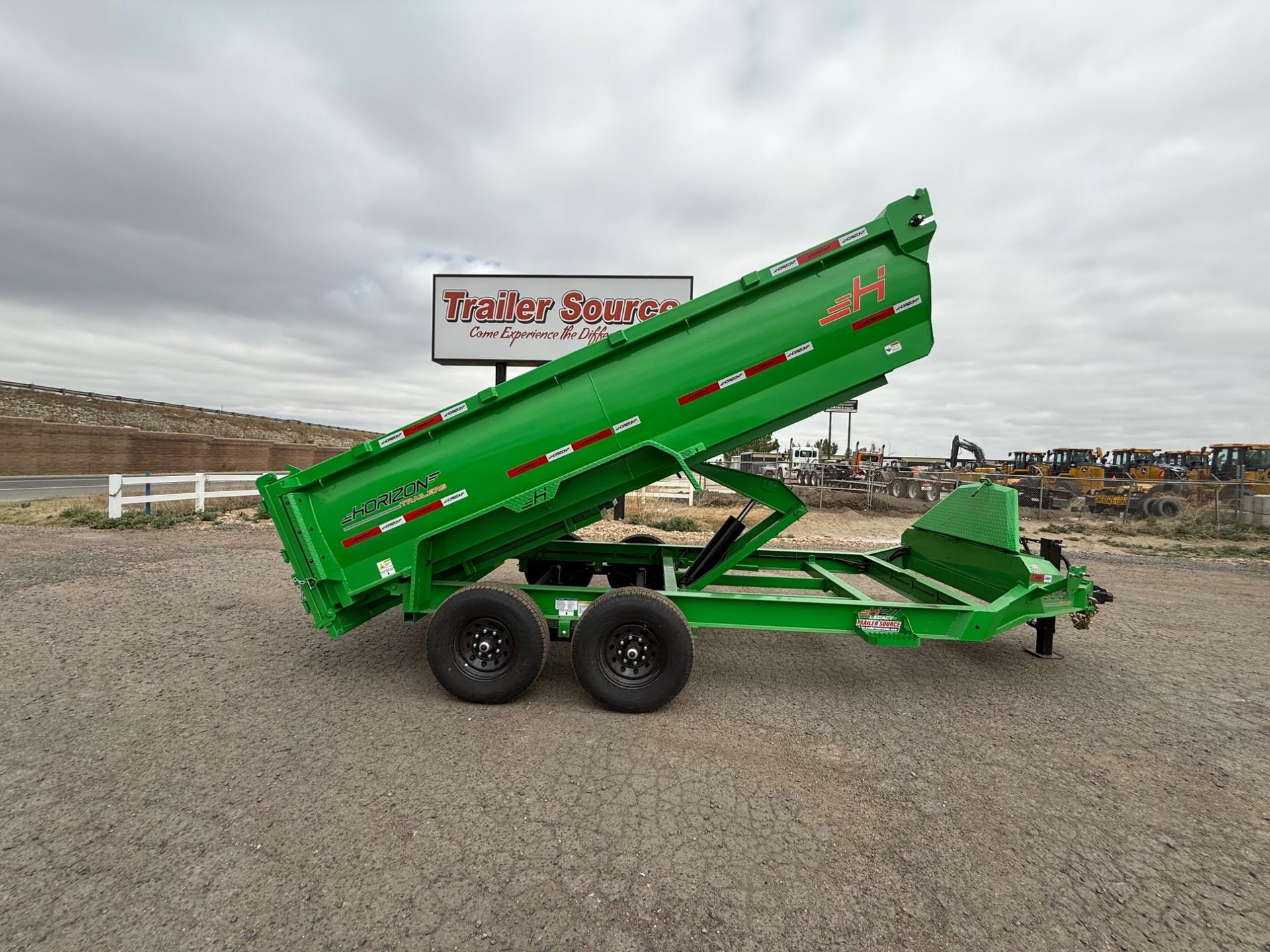 2026 Horizon Trailers 2026 Horizon Trailers 7'x14'x3' BP Dump - thumbnail 6