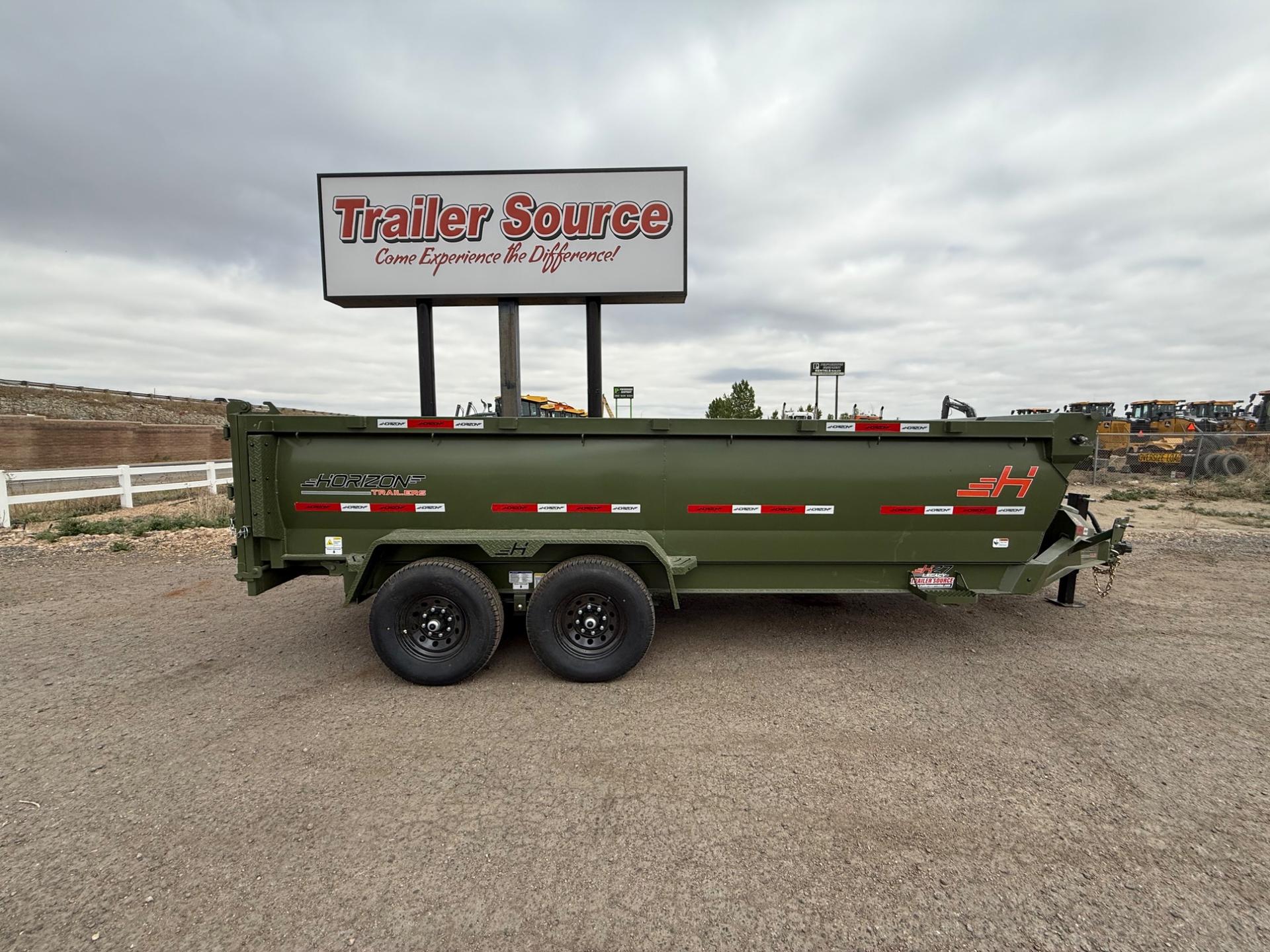 2026 Horizon Trailers 2026 Horizon Trailers 7'x16'x3' BP Dump - 6911 - thumbnail 3